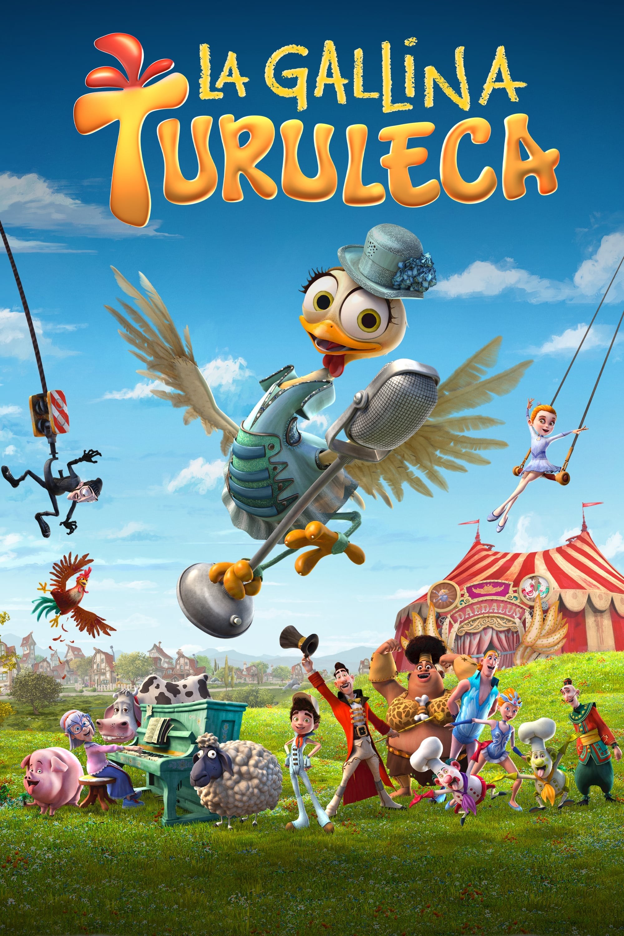 Poster de LA GALLINA TURULECA en español