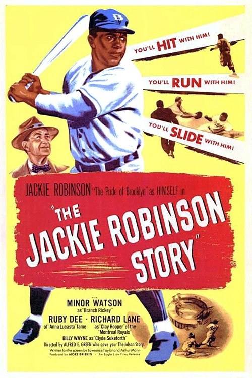 Poster de LA HISTORIA DE JACKIE ROBINSON en inglés