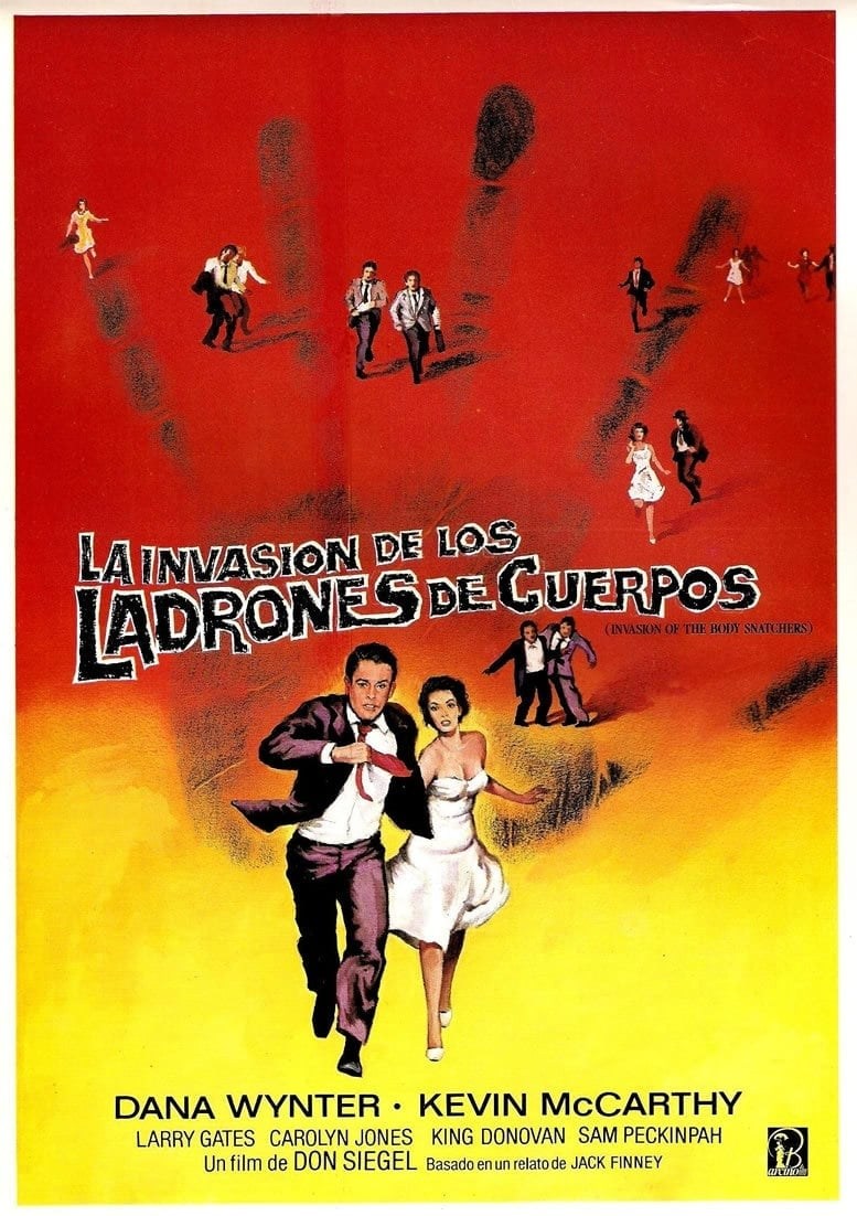 Poster de LA INVASIÓN DE LOS LADRONES DE CUERPOS en español