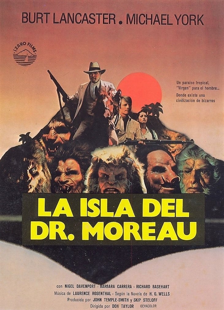 Poster de LA ISLA DEL DR. MOREAU en español