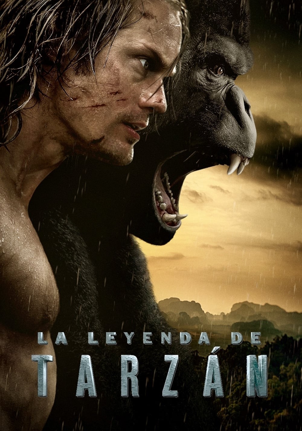 Poster de LA LEYENDA DE TARZAN en español