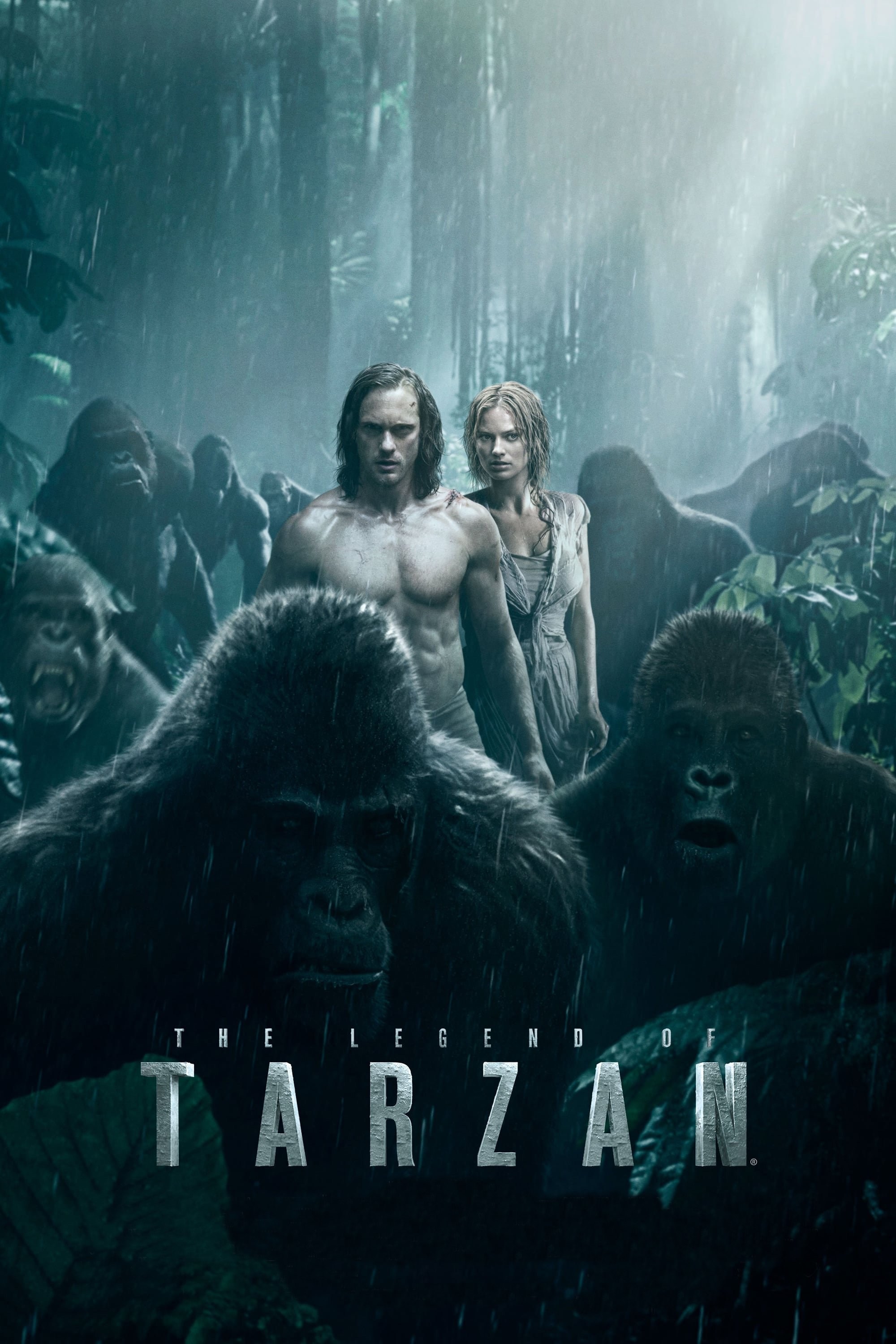 Poster de LA LEYENDA DE TARZAN en inglés