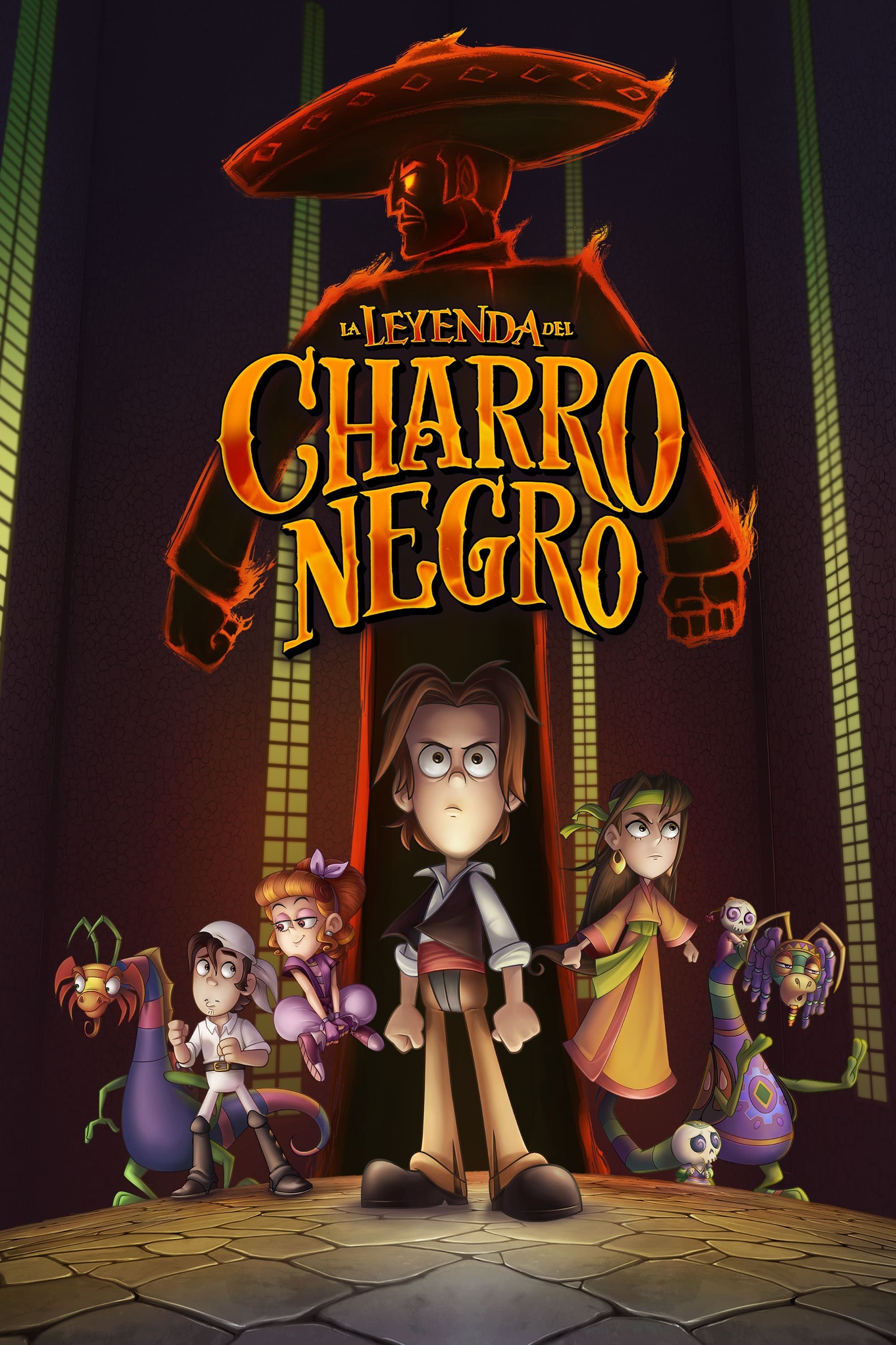 Poster de LA LEYENDA DEL CHARRO NEGRO en español