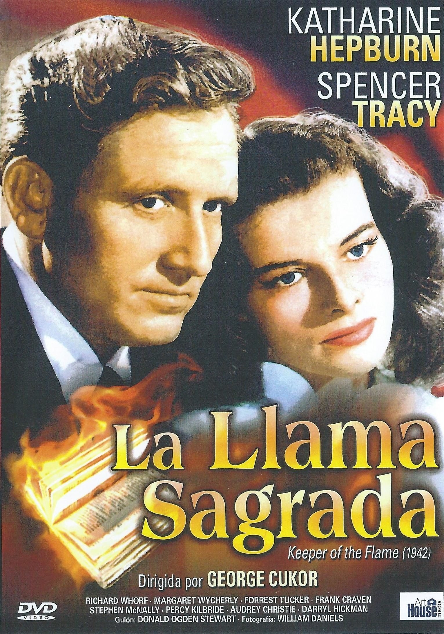 Poster de LA LLAMA SAGRADA en español