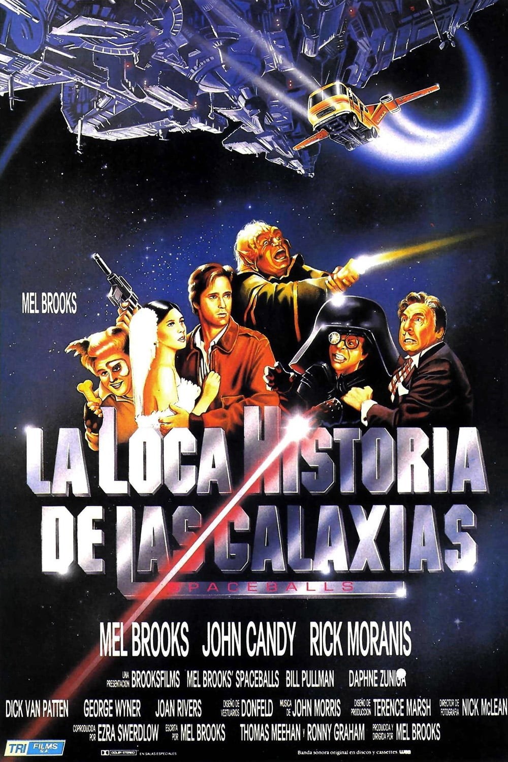 Poster de LA LOCA HISTORIA DE LAS GALAXIAS en español