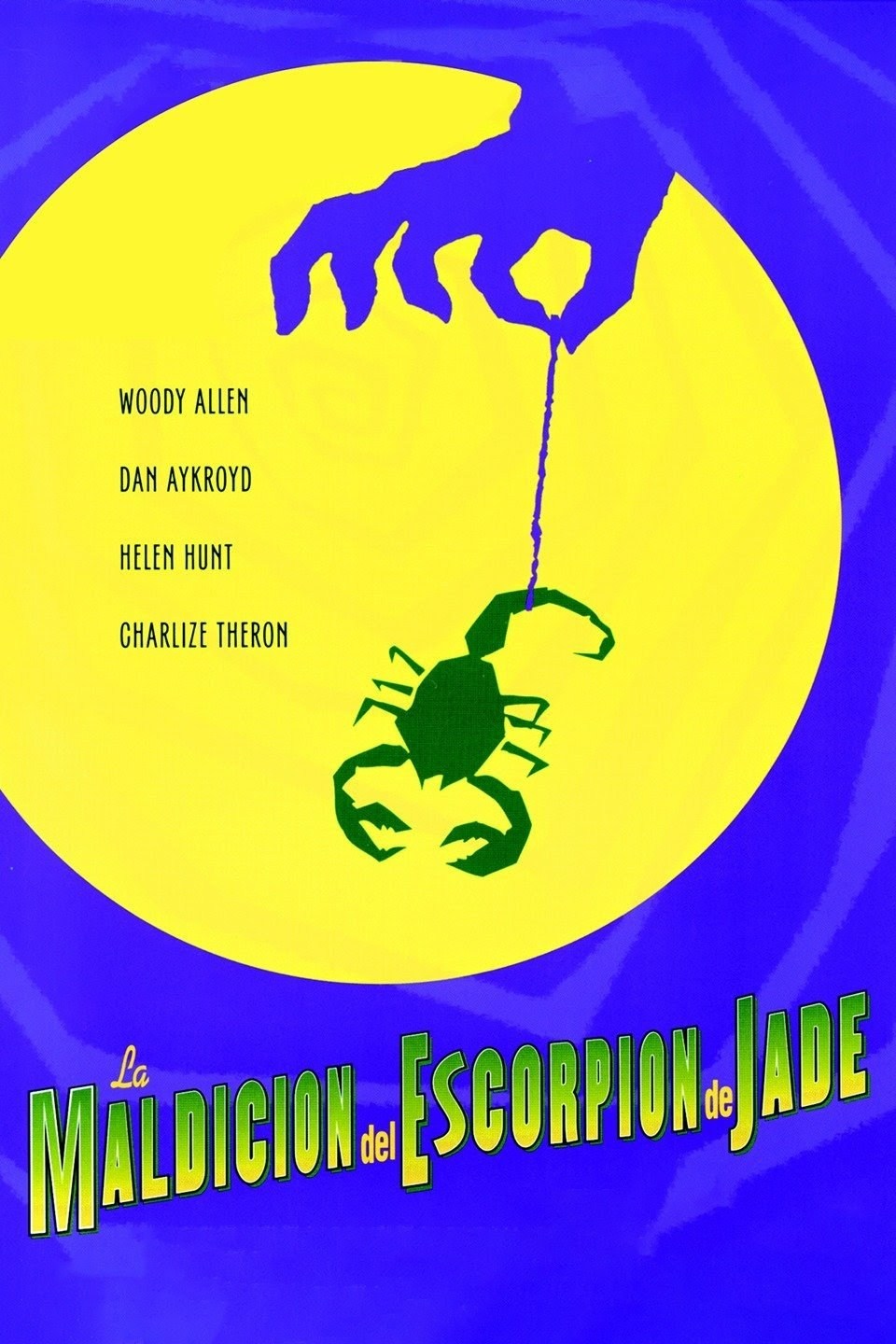 Poster de LA MALDICIÓN DEL ESCORPIÓN DE JADE en español