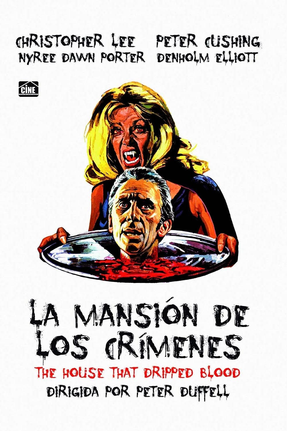 Poster de LA MANSIÓN DE LOS CRÍMENES en español