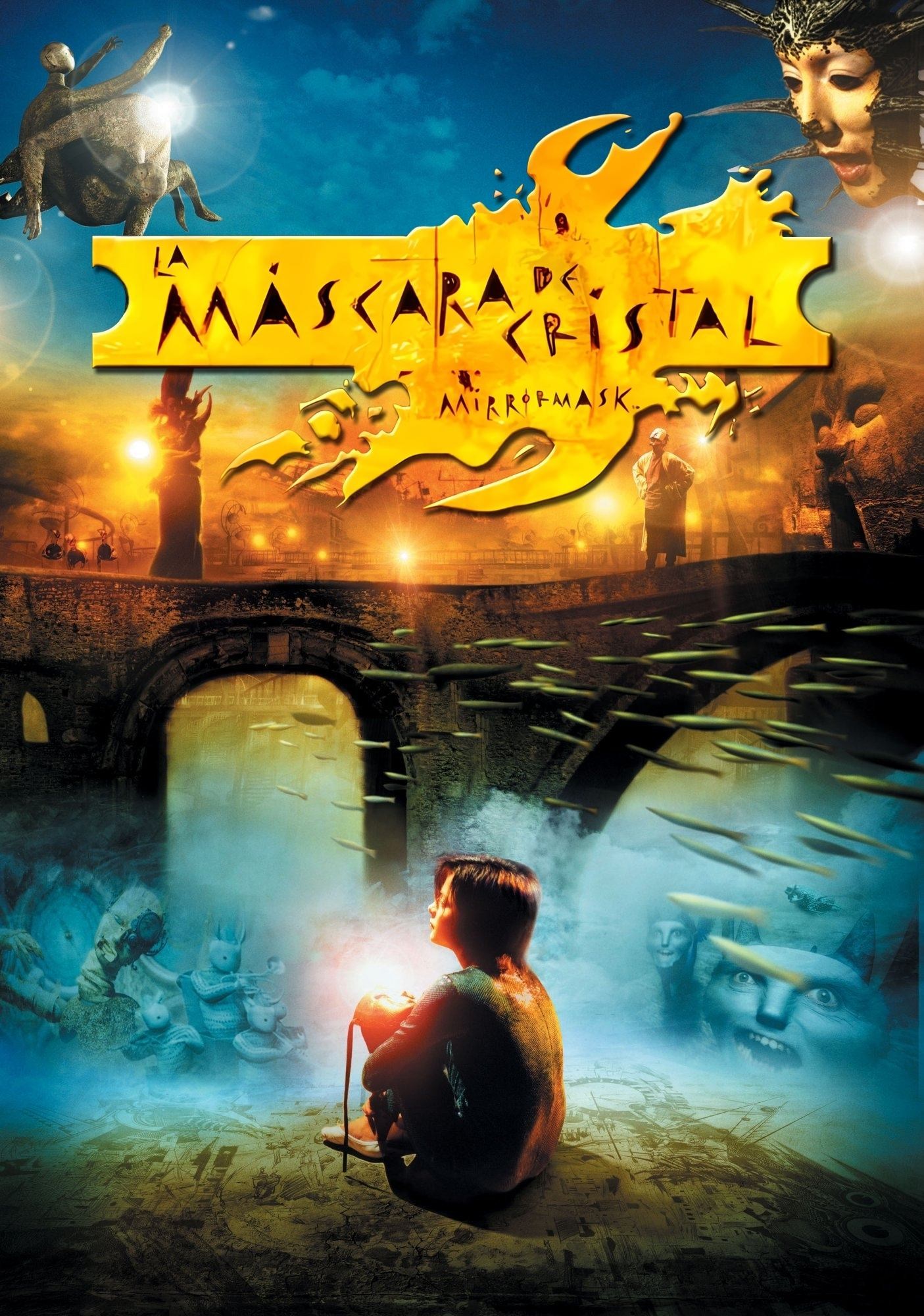Poster de LA MÁSCARA DE CRISTAL en español