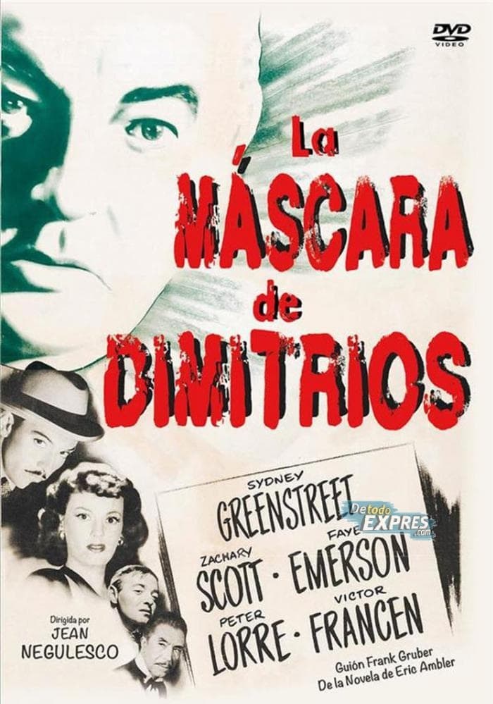 Poster de LA MÁSCARA DE DIMITRIOS en español