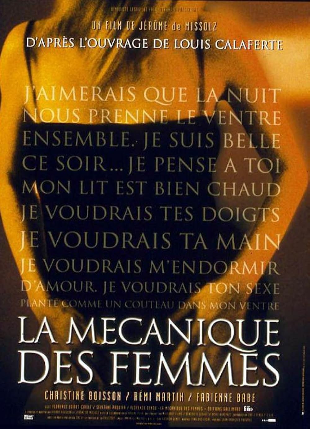 Poster de LA MECÁNICA DE LAS MUJERES