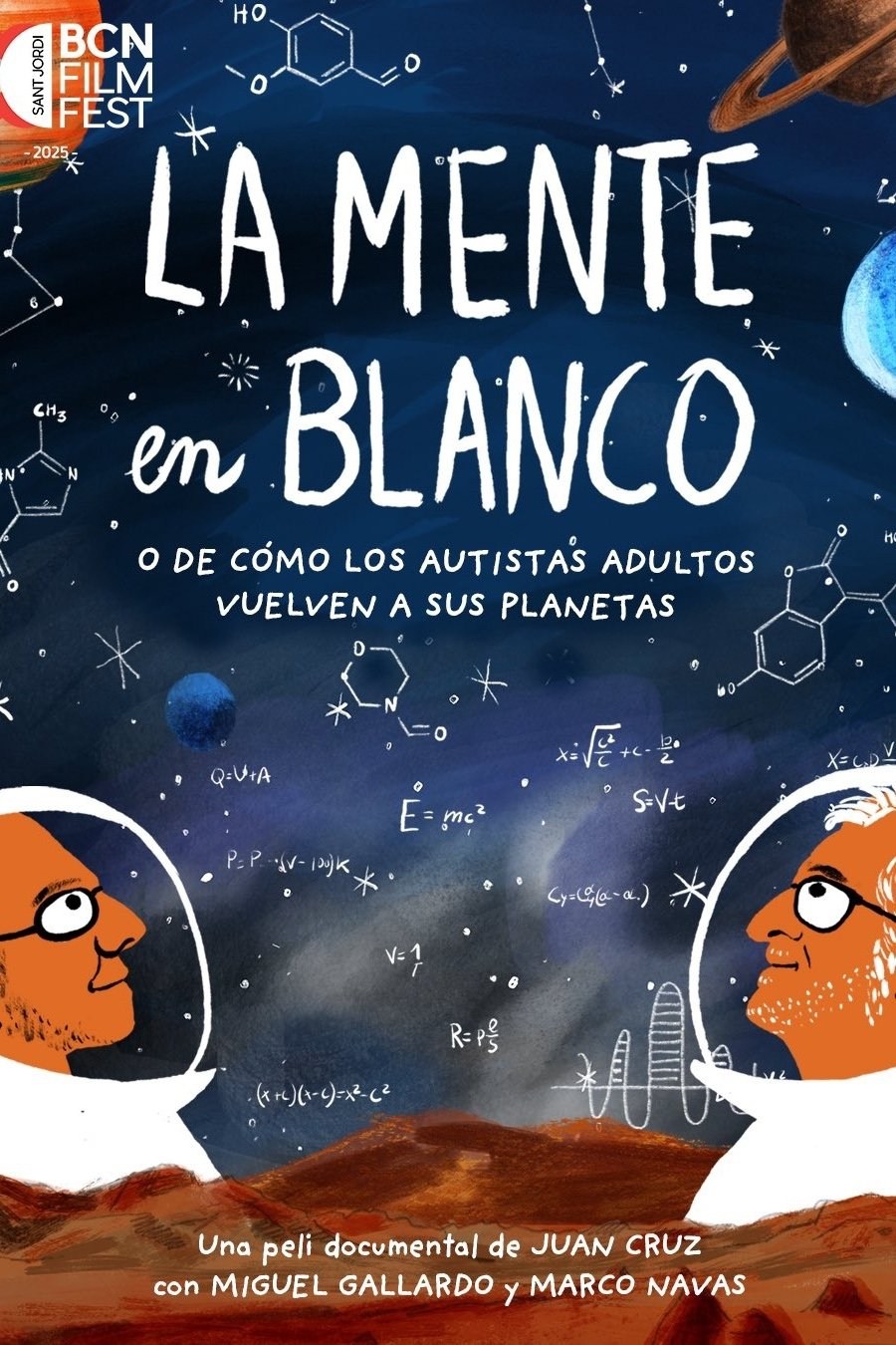 Poster de LA MENTE EN BLANCO