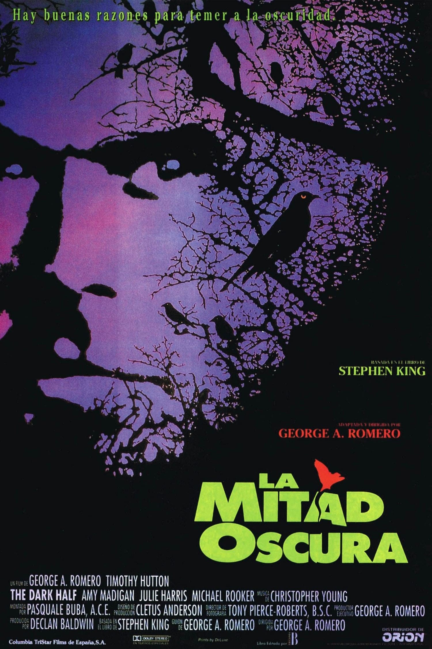 Poster de LA MITAD OSCURA en español