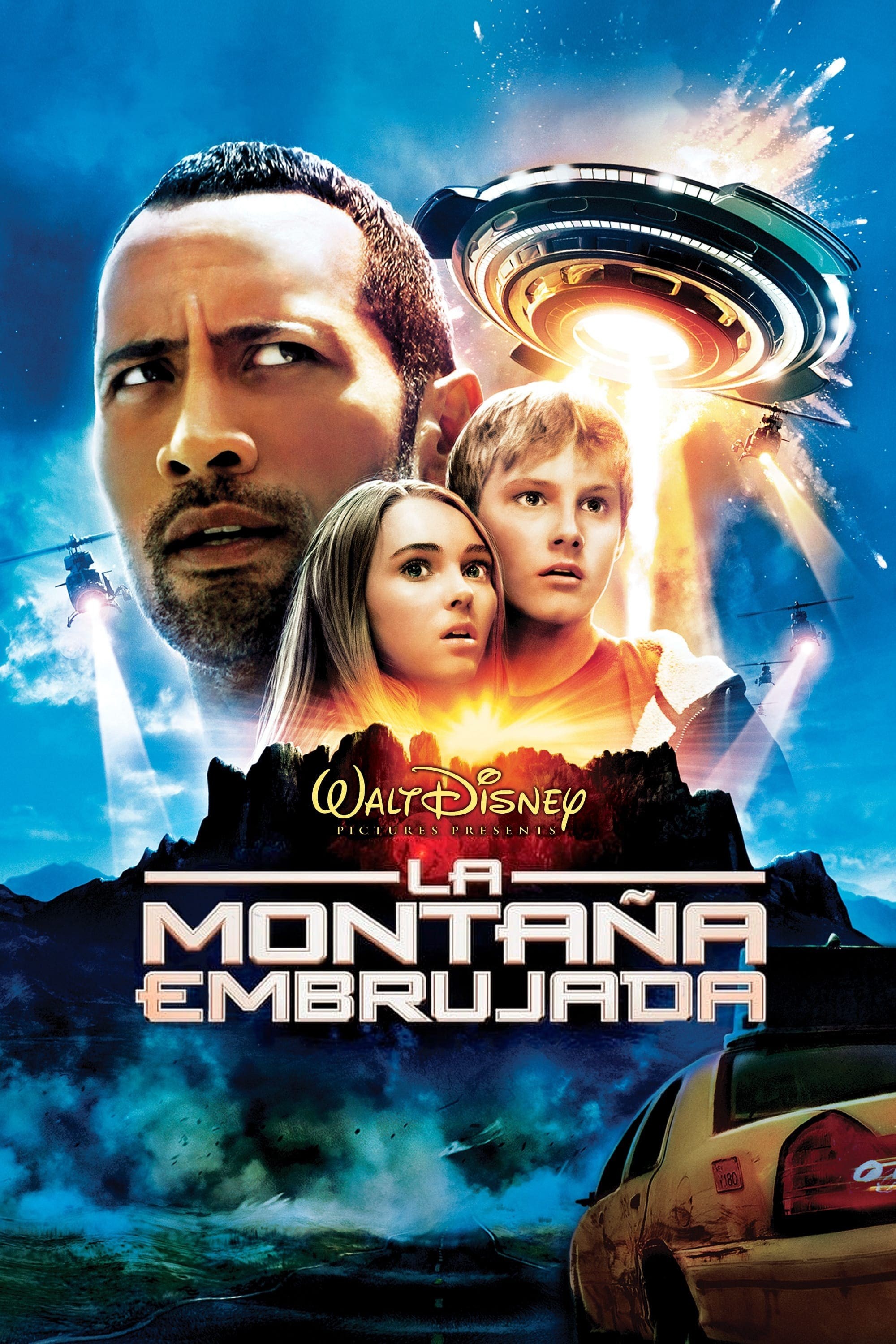 Poster de LA MONTAÑA EMBRUJADA en español