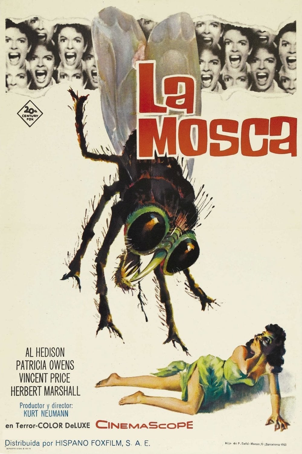Poster de LA MOSCA en español