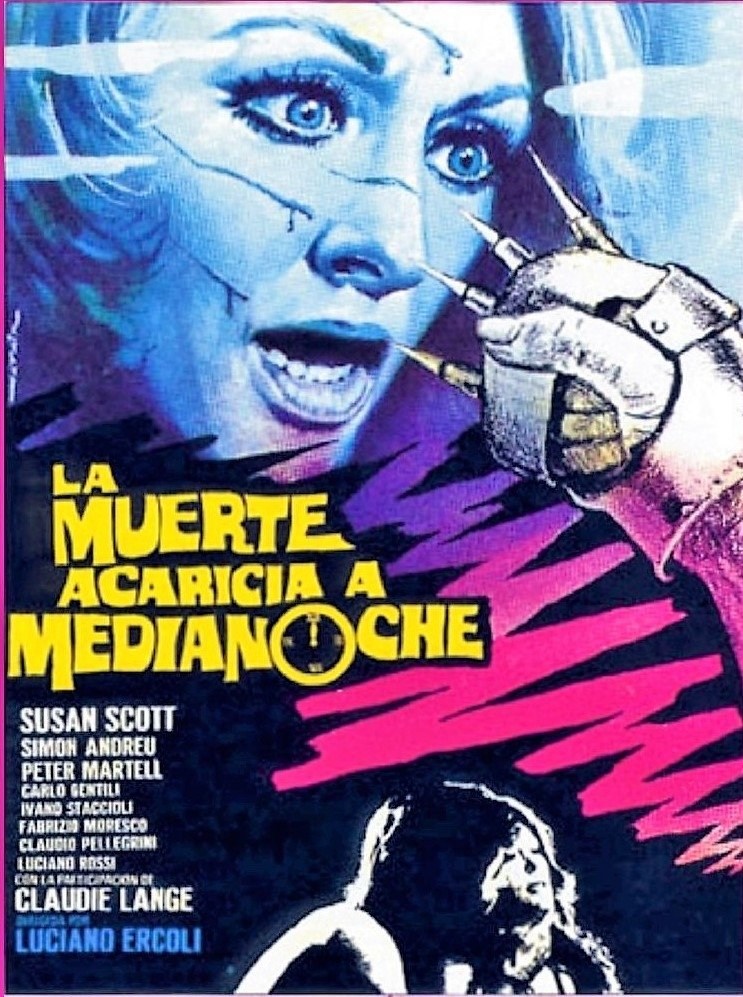 Poster de LA MUERTE ACARICIA A MEDIANOCHE en español