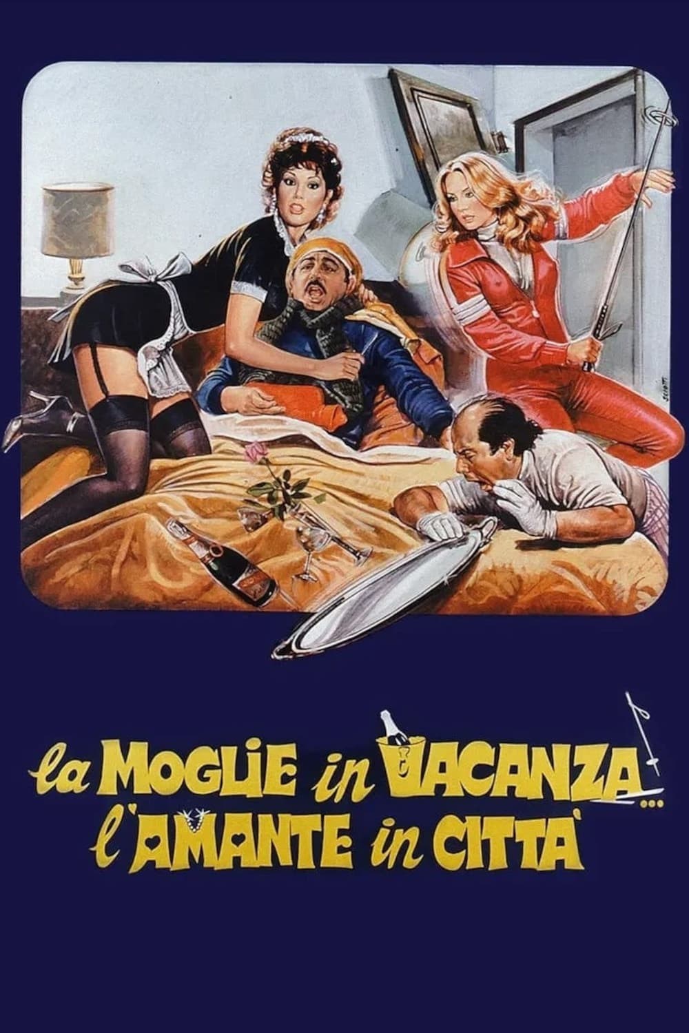 Poster de LA MUJER DE VACACIONES, LA AMANTE EN LA CIUDAD