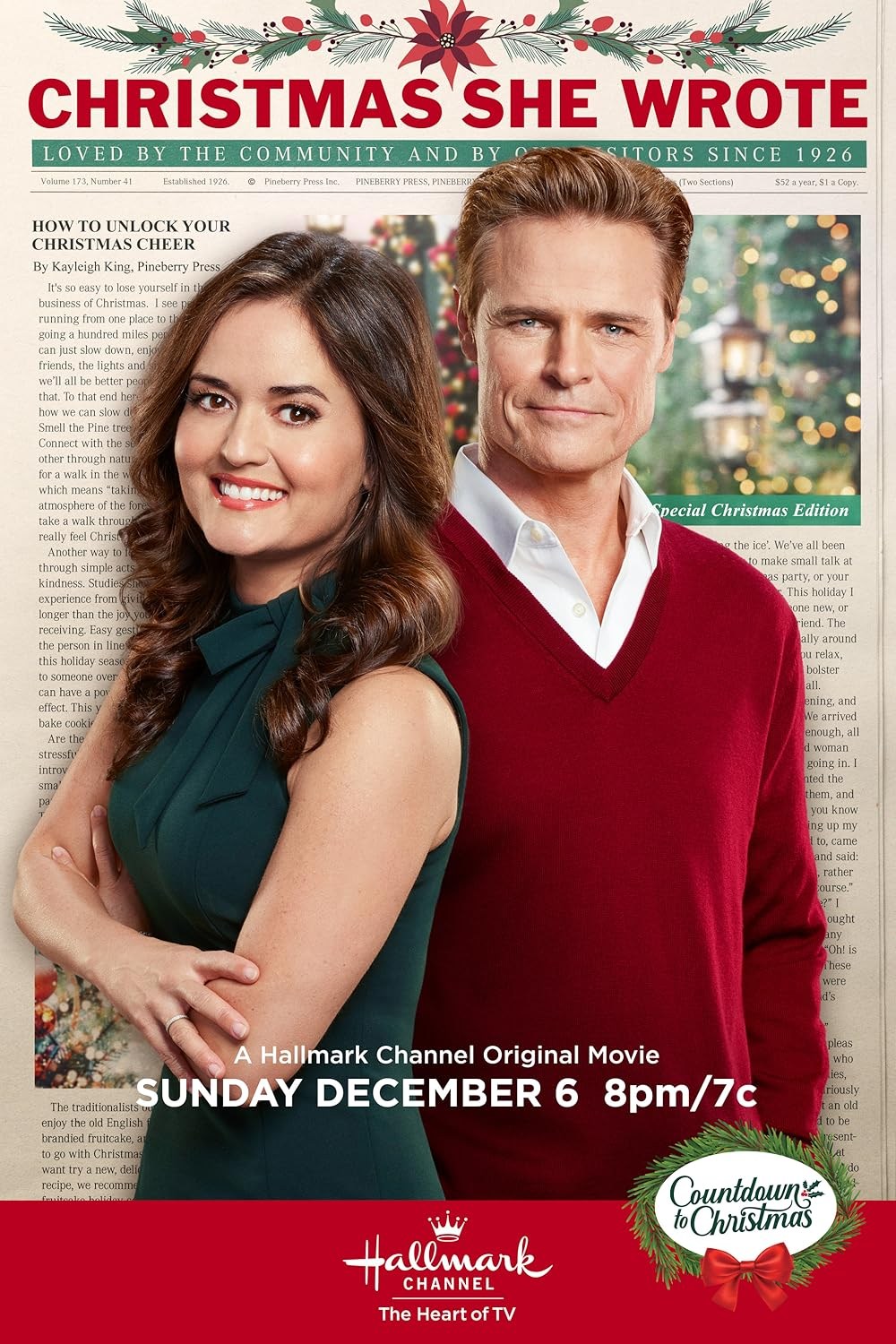 Poster de LA NAVIDAD DE LA COLUMNISTA