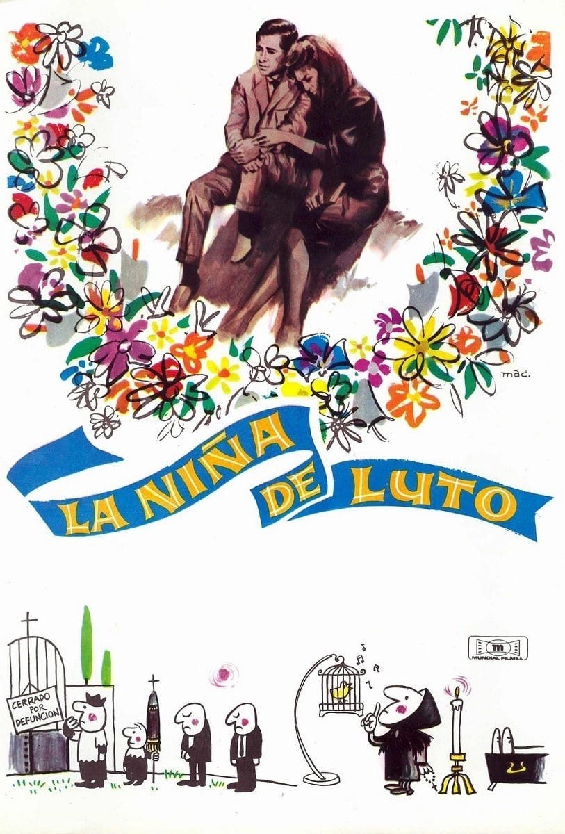 Poster de LA NIÑA DE LUTO en español