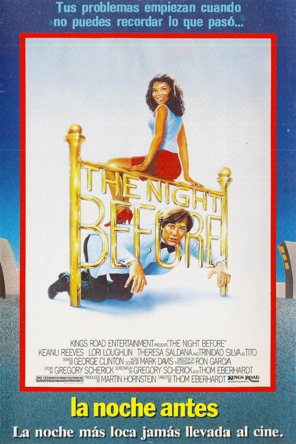 Poster de LA NOCHE ANTES en español
