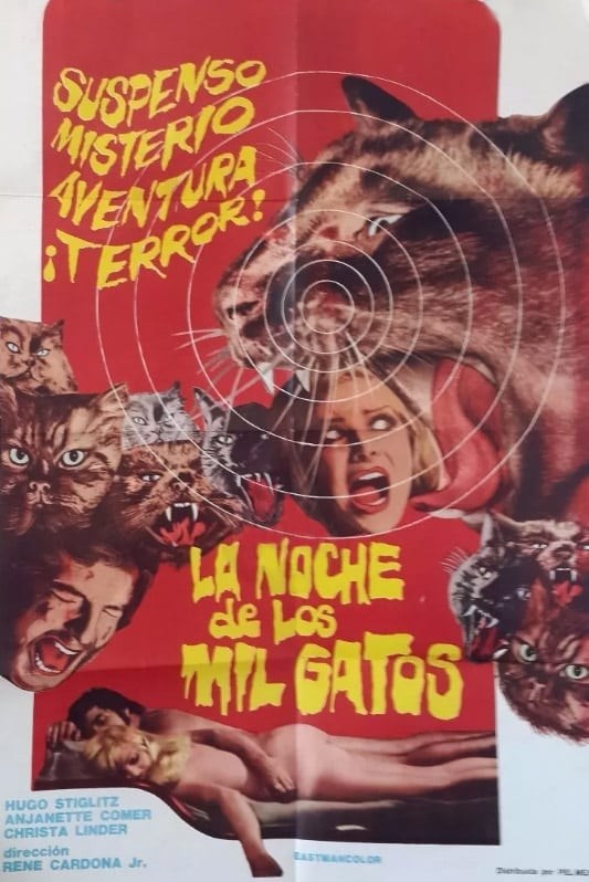 Poster de LA NOCHE DE LOS MIL GATOS en español