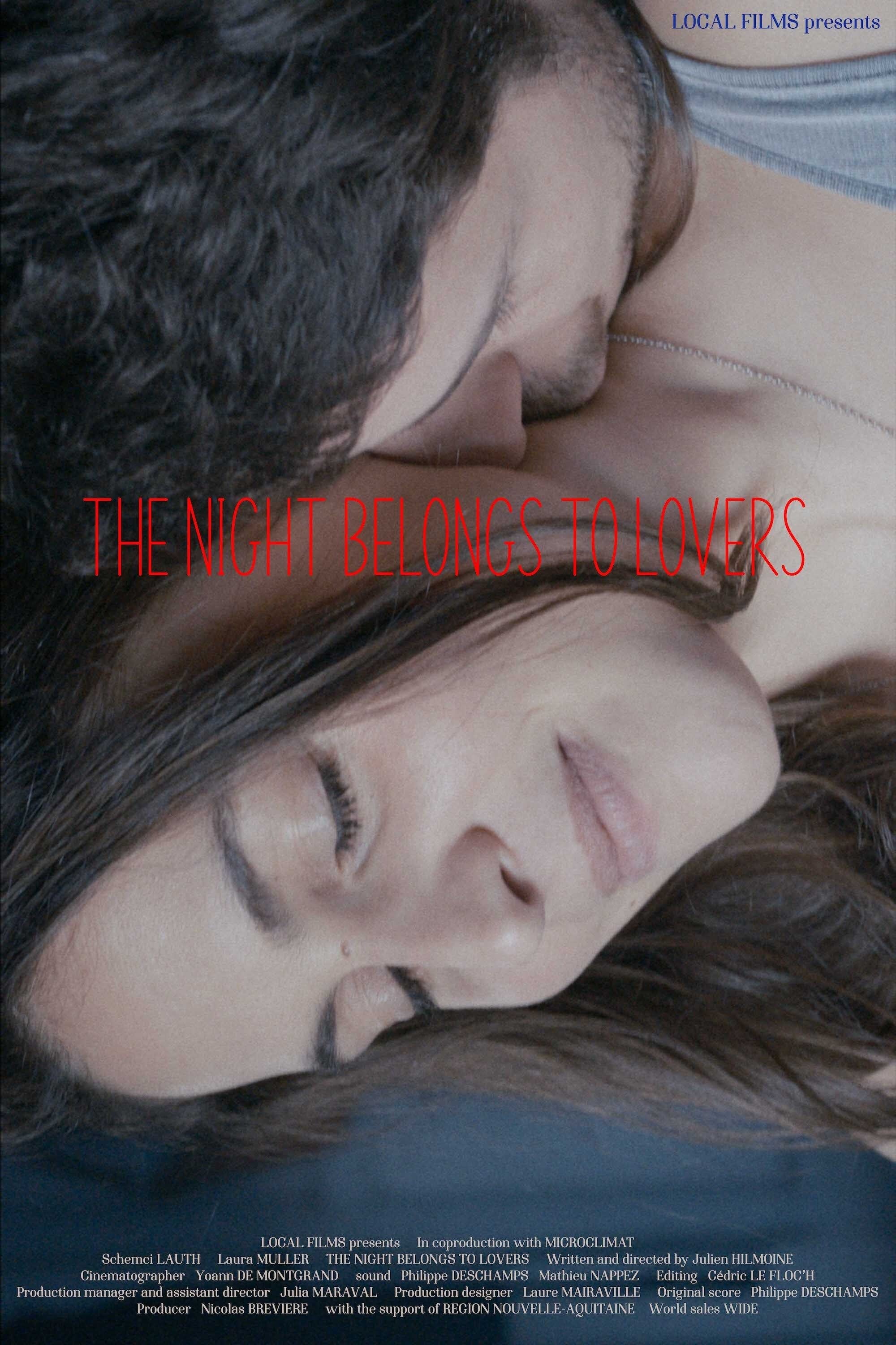 Poster de LA NUIT AUX AMANTS en inglés