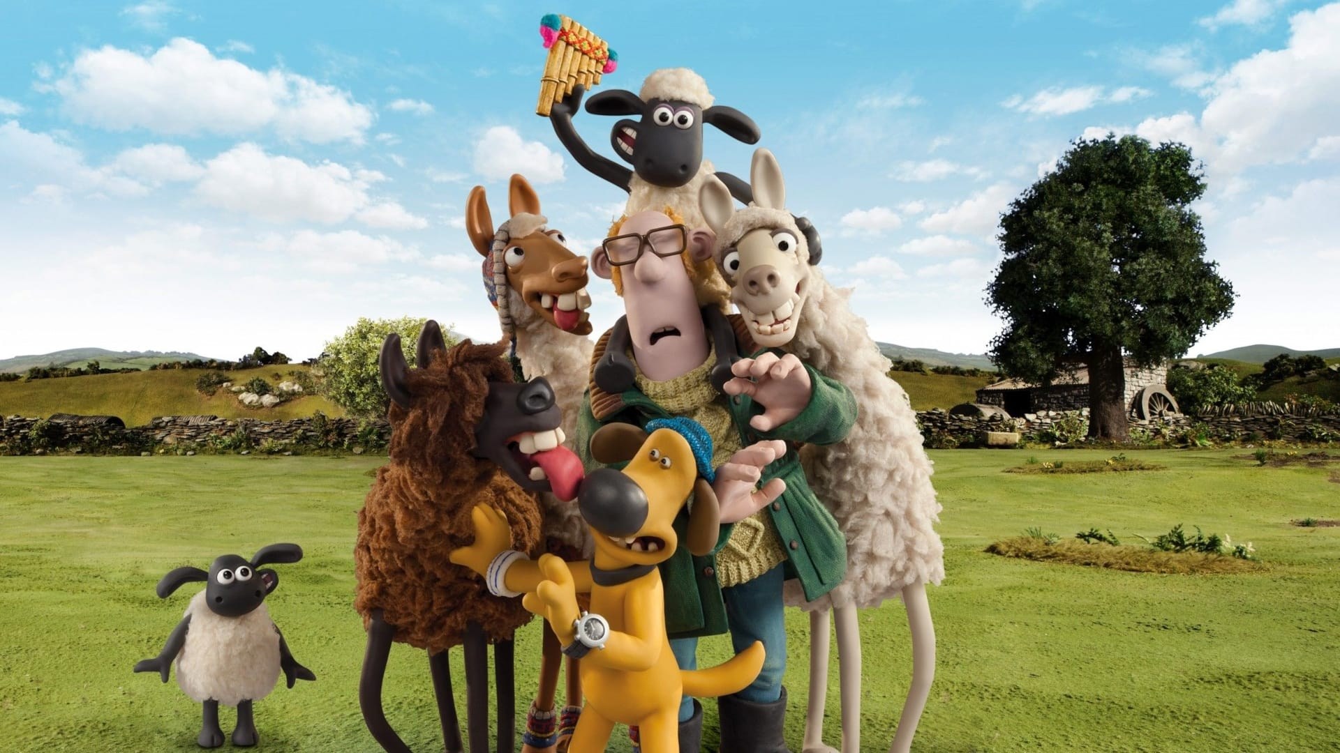 Foto de LA OVEJA SHAUN: LAS LLAMAS DEL GRANJERO