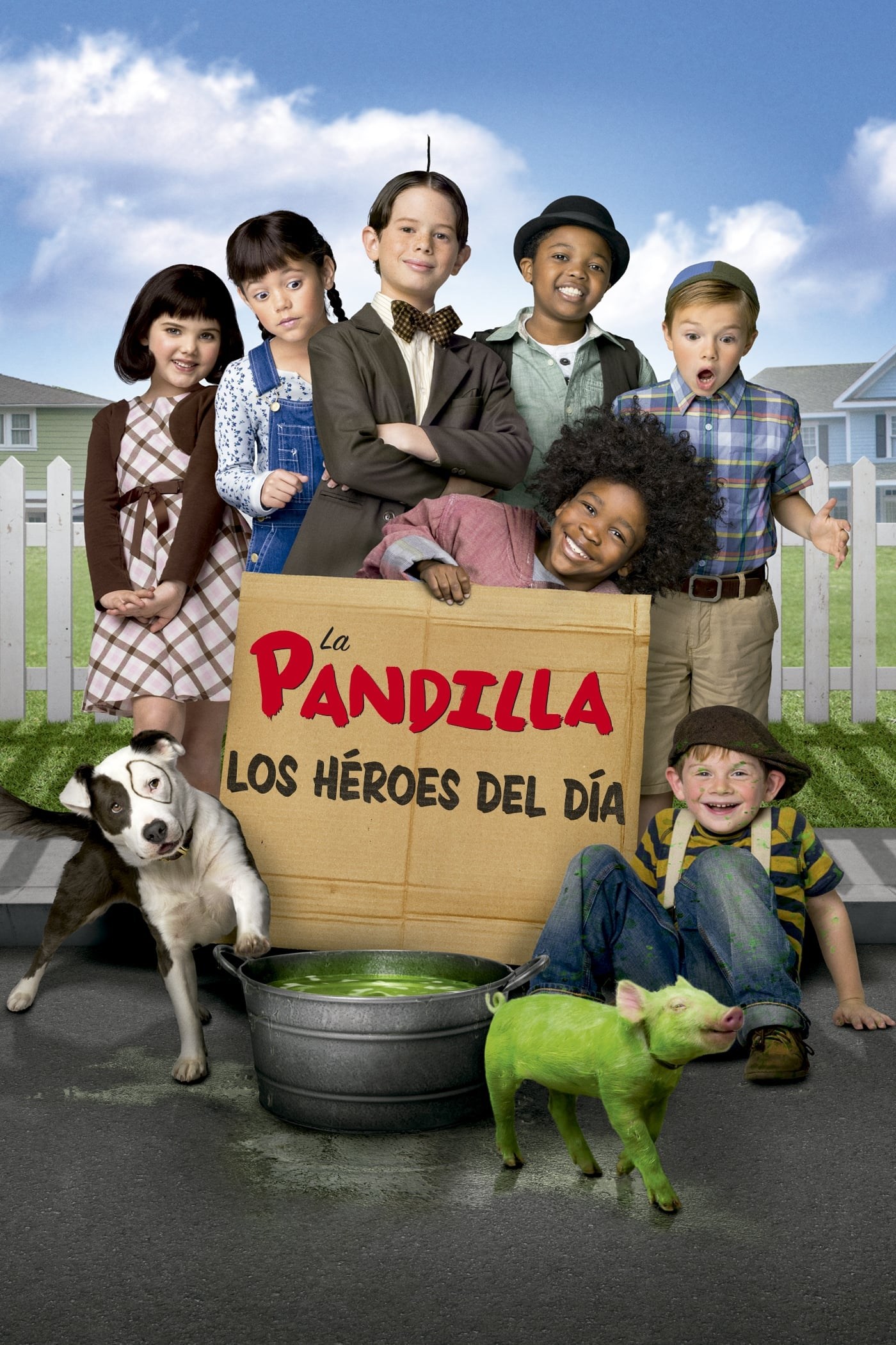 Poster de LA PANDILLA: LOS HÉROES DEL DÍA en español