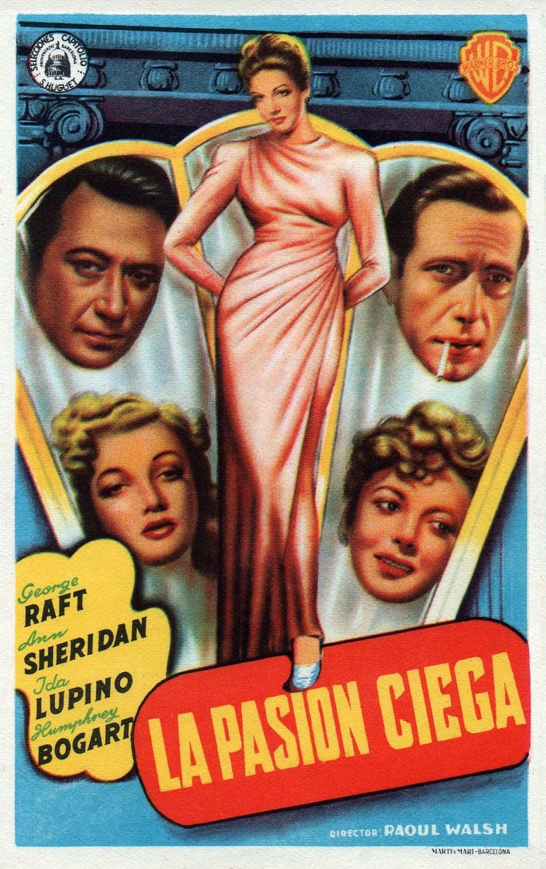 Poster de LA PASIÓN CIEGA en español