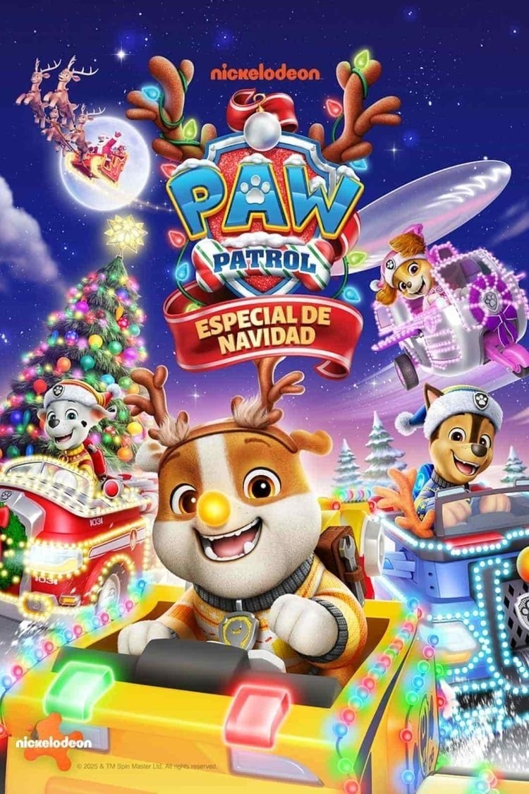 Poster de LA PATRULLA CANINA EN NAVIDAD en español