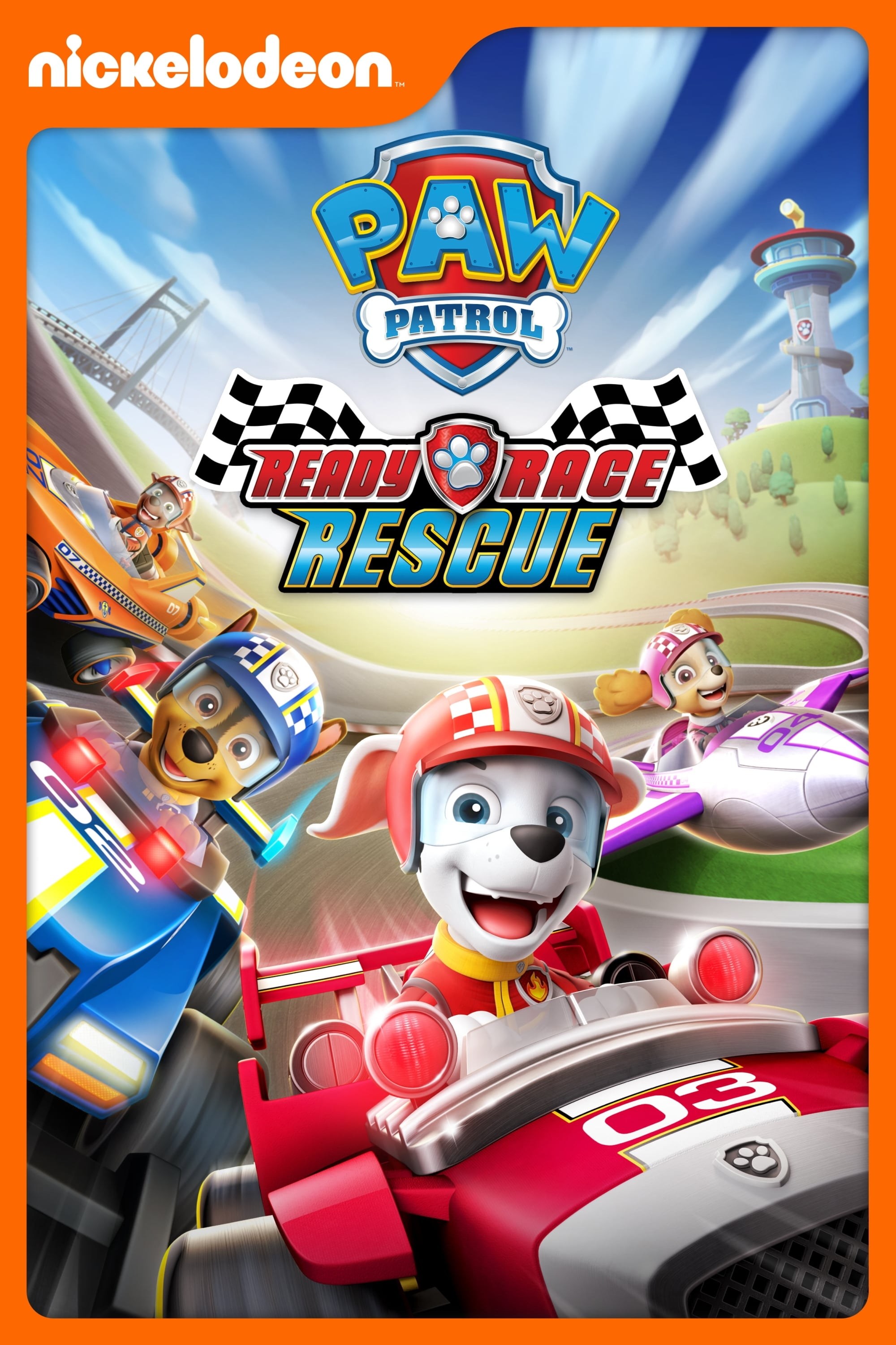 Poster de LA PATRULLA CANINA: RESCATE A TODA VELOCIDAD en inglés