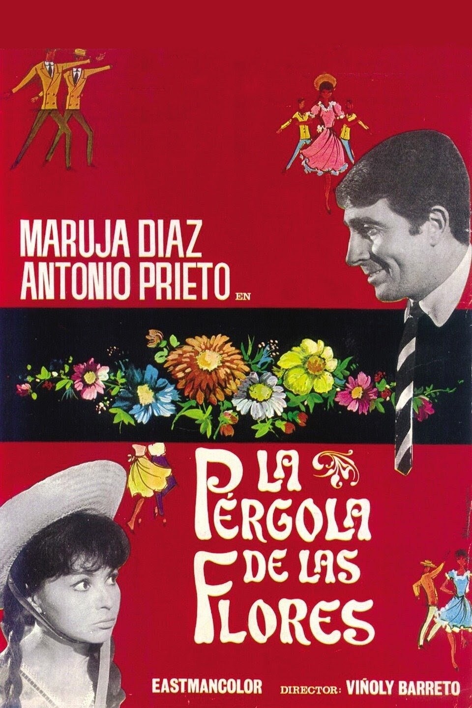 Poster de LA PÉRGOLA DE LAS FLORES en español