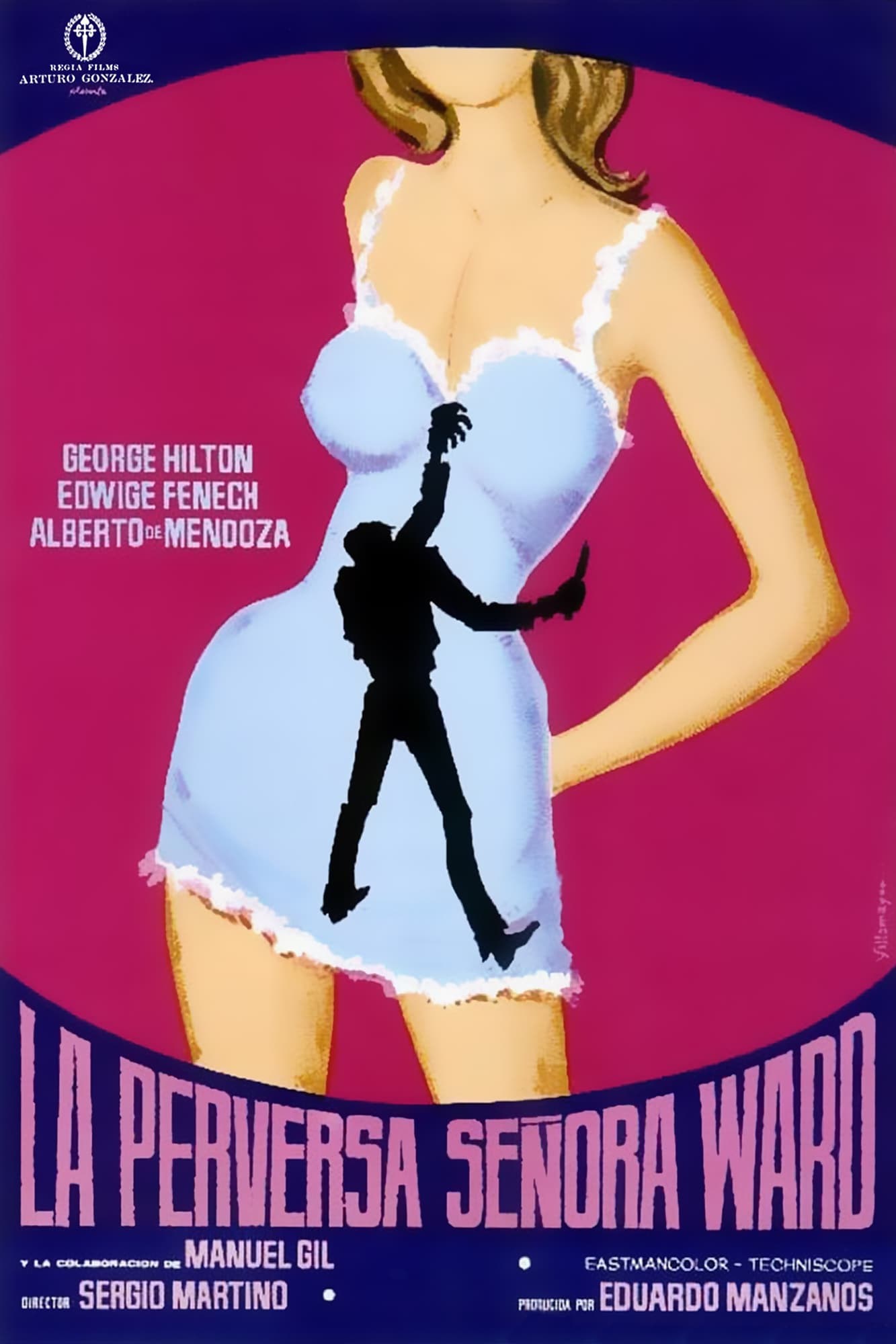Poster de LA PERVERSA SEÑORA WARD en español