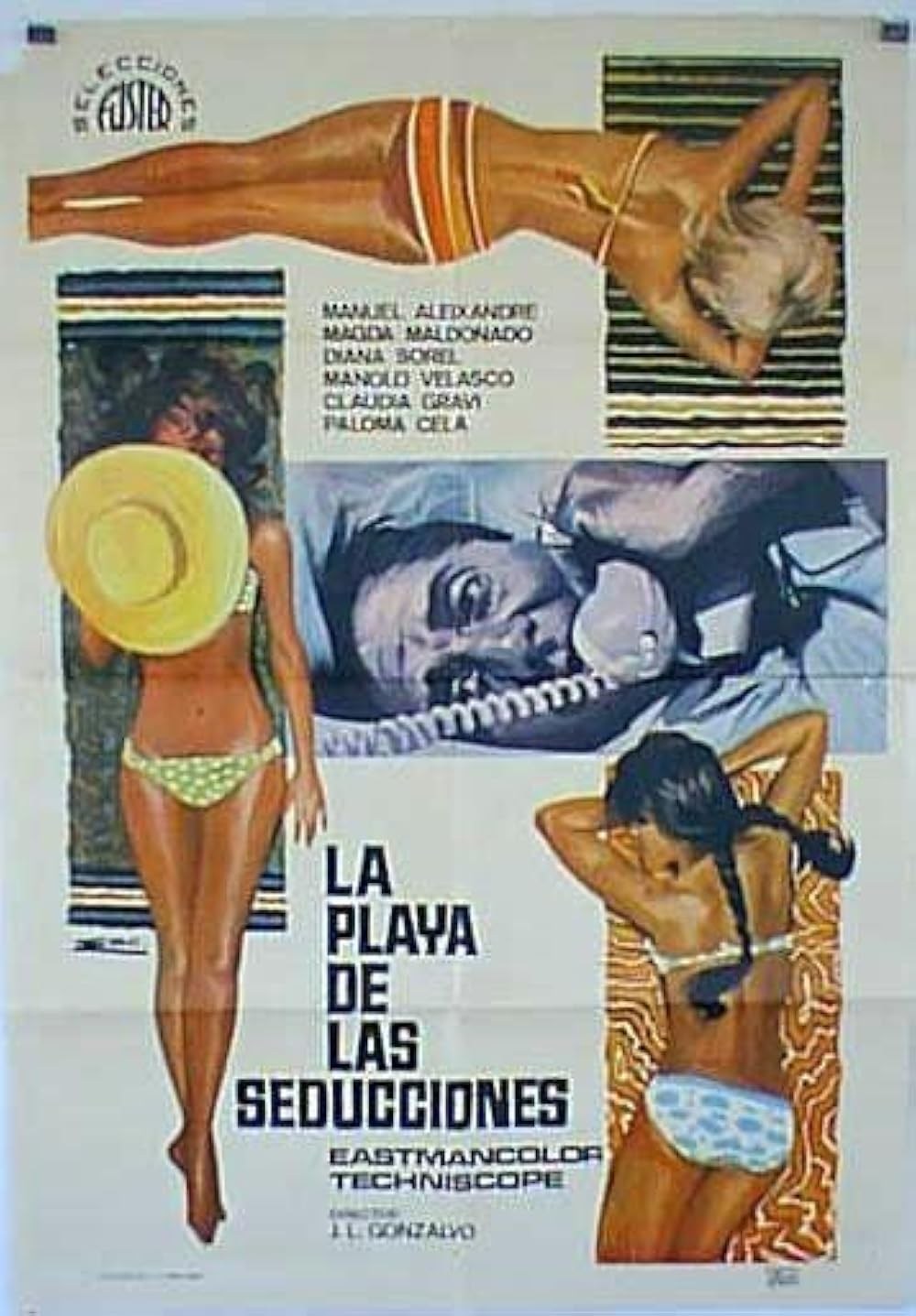 Poster de LA PLAYA DE LAS SEDUCCIONES