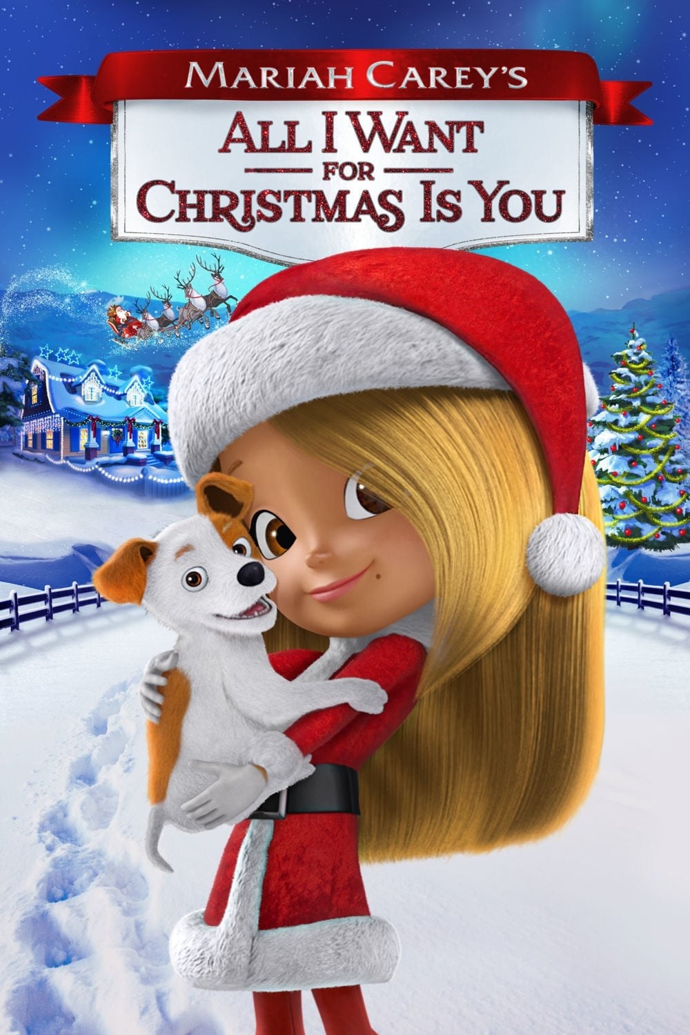 Poster de LA PRIMERA NAVIDAD DE MARIAH Y JACK