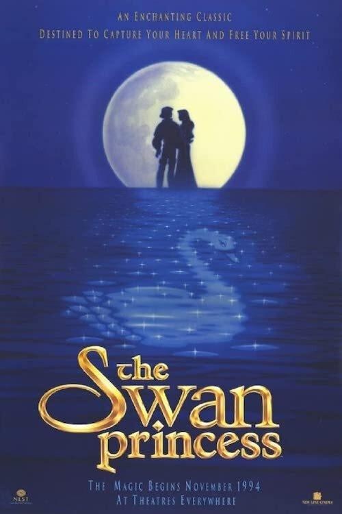 Poster de LA PRINCESA CISNE en inglés