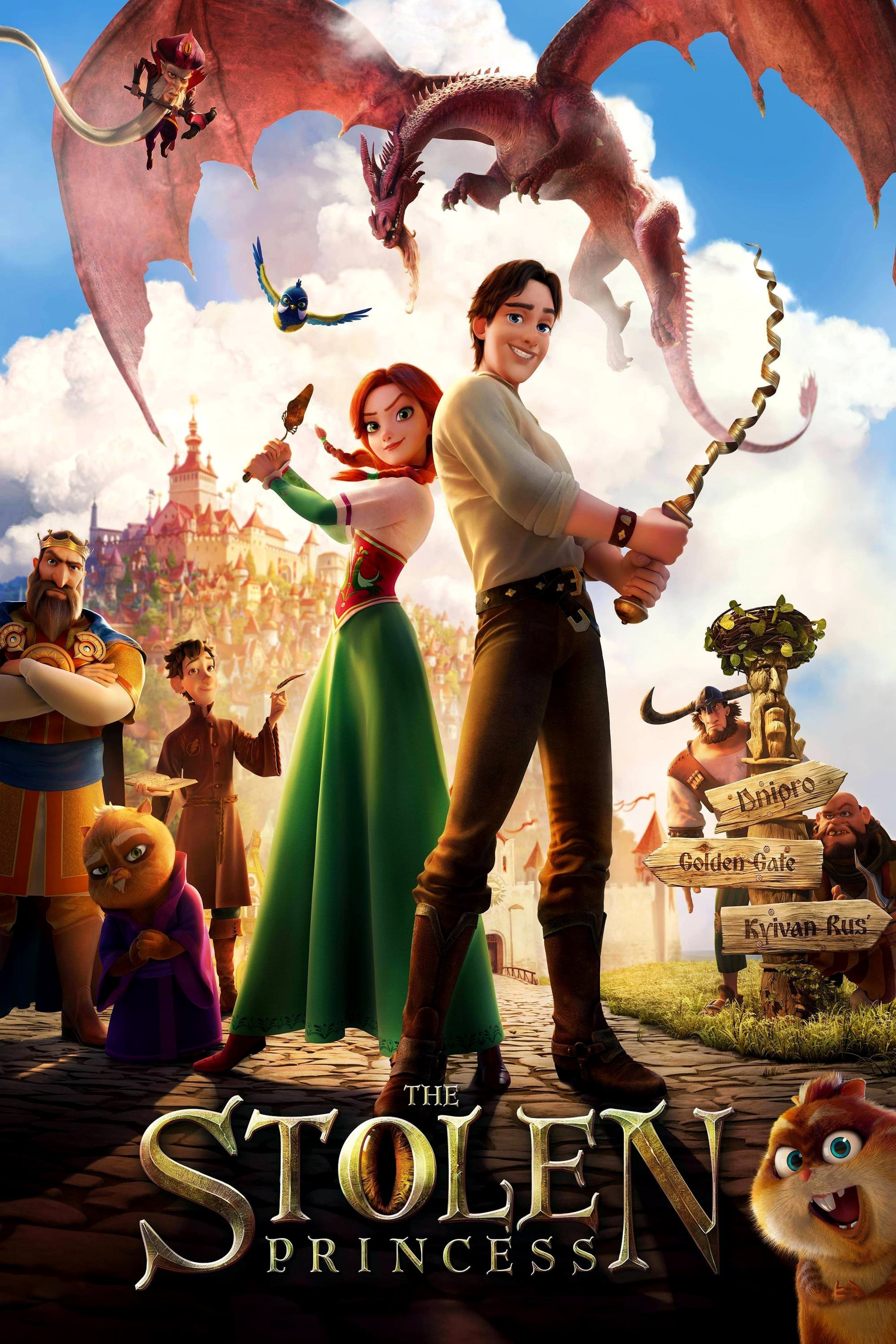 Poster de LA PRINCESA ENCANTADA en inglés