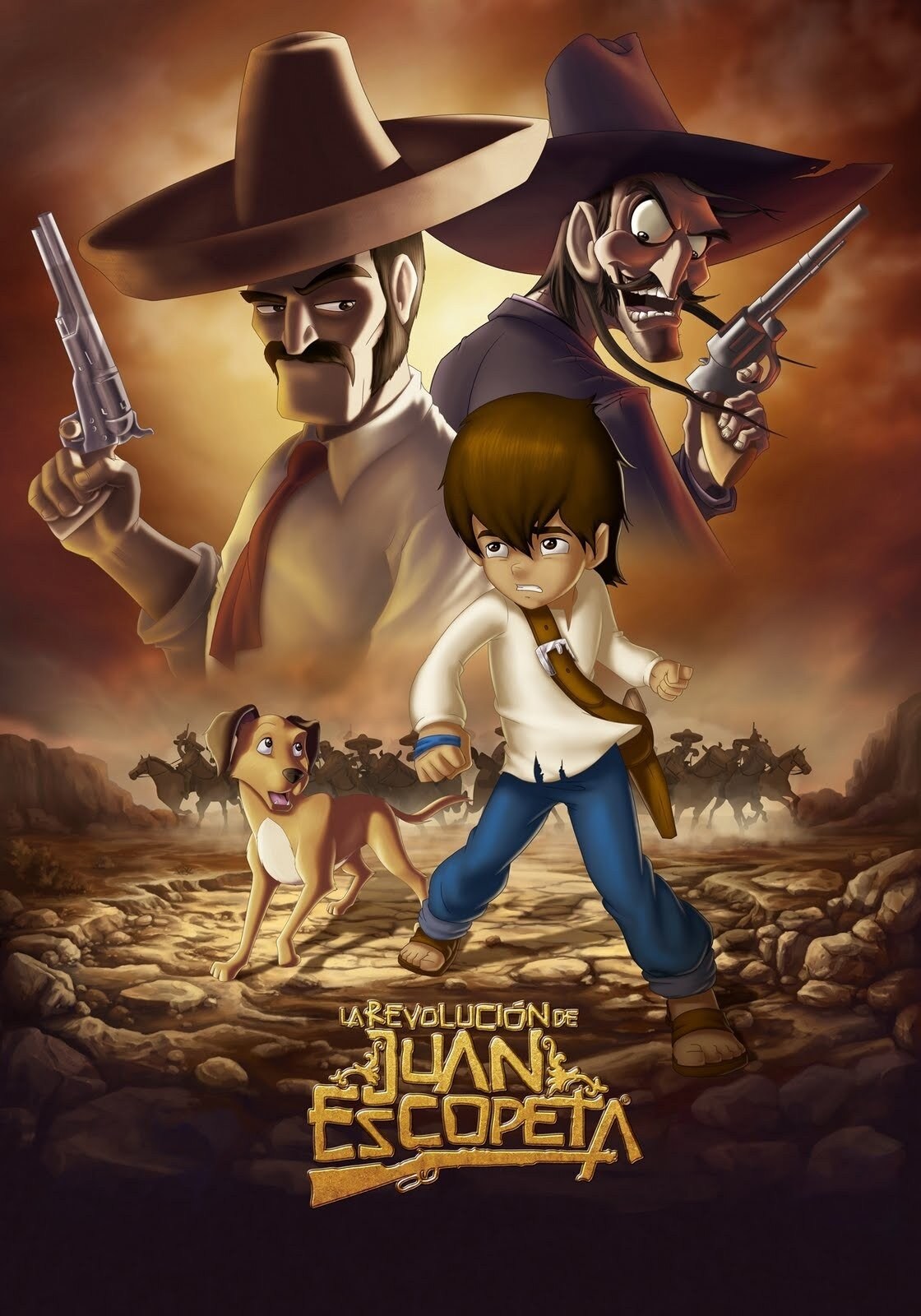 Poster de LA REVOLUCIÓN DE JUAN ESCOPETA en español