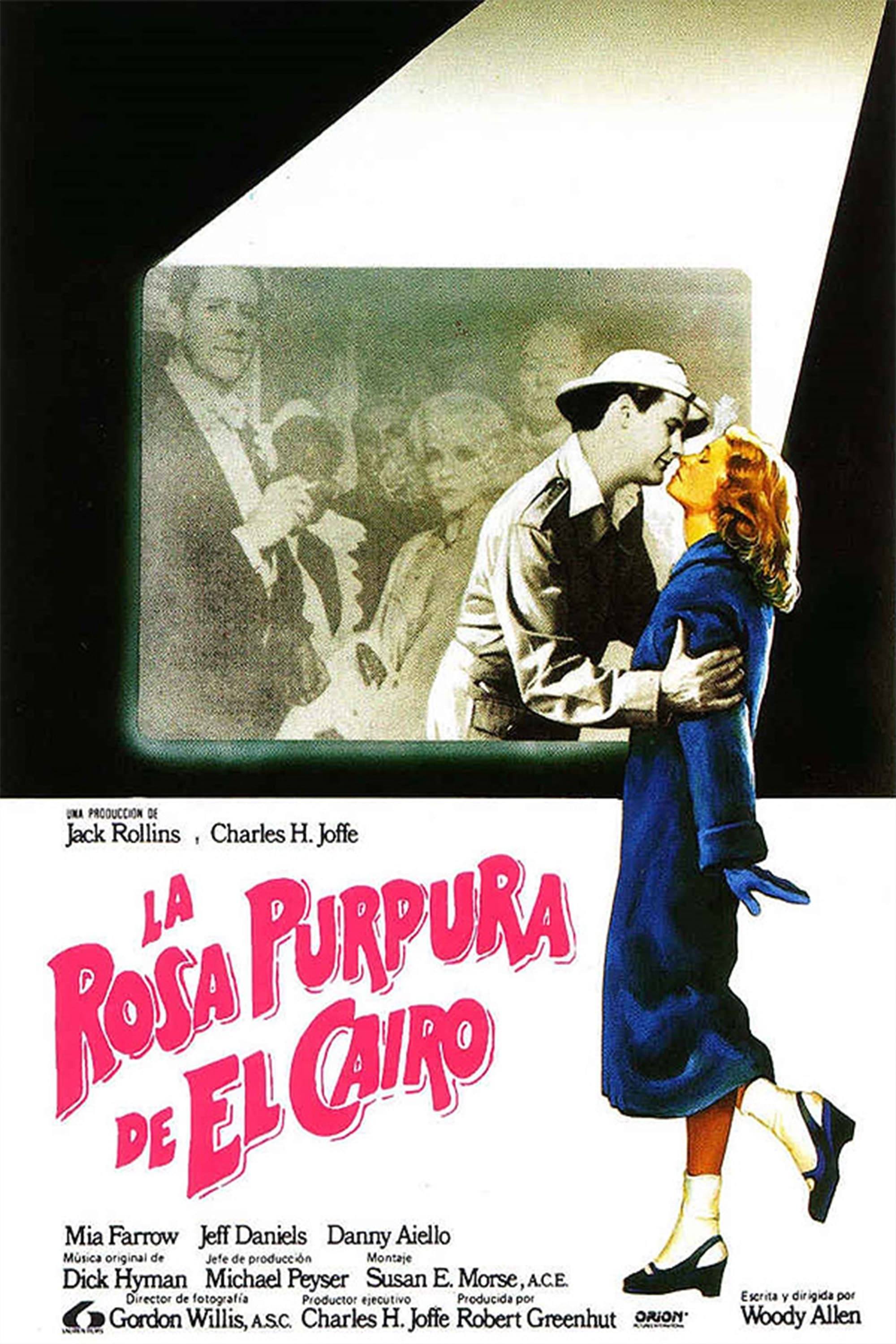 Poster de LA ROSA PÚRPURA DE EL CAIRO en español