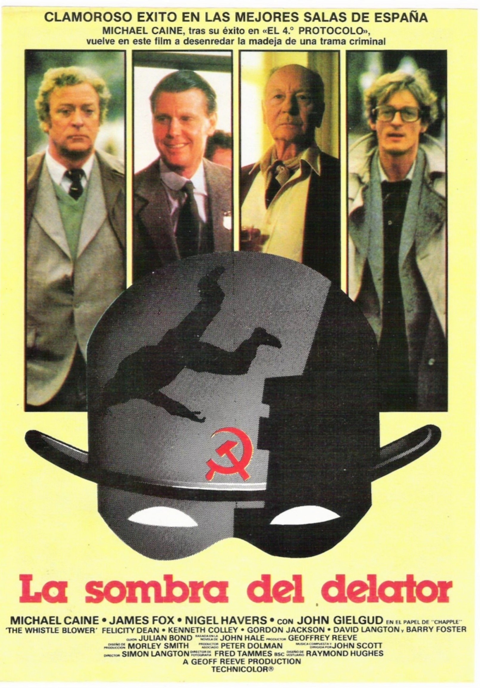 Poster de LA SOMBRA DEL DELATOR en español