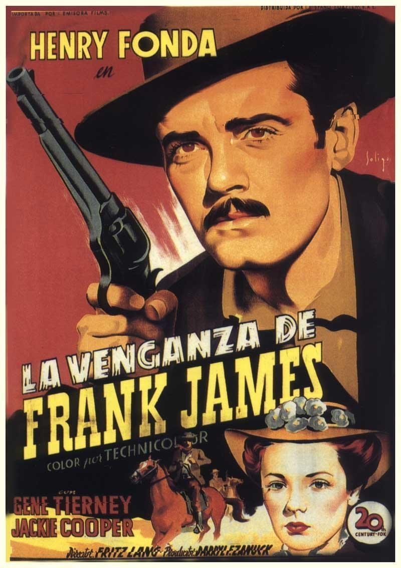Poster de LA VENGANZA DE FRANK JAMES en español