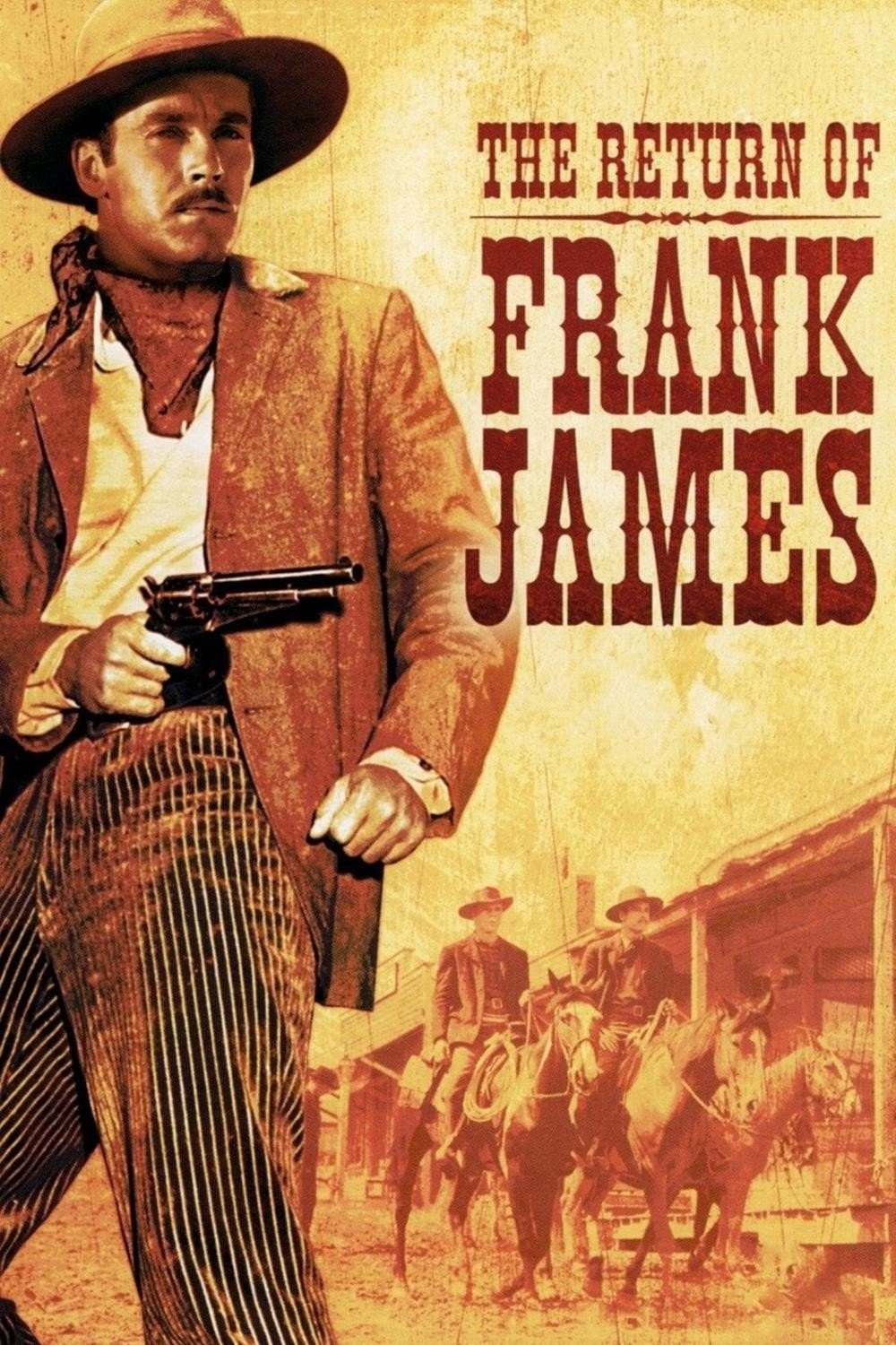 Poster de LA VENGANZA DE FRANK JAMES en inglés