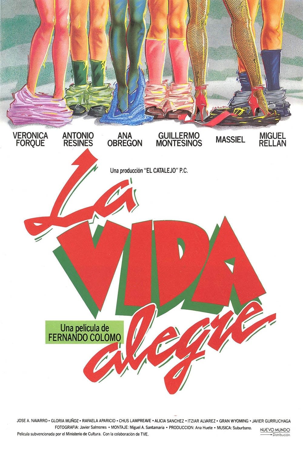 Poster de LA VIDA ALEGRE en español