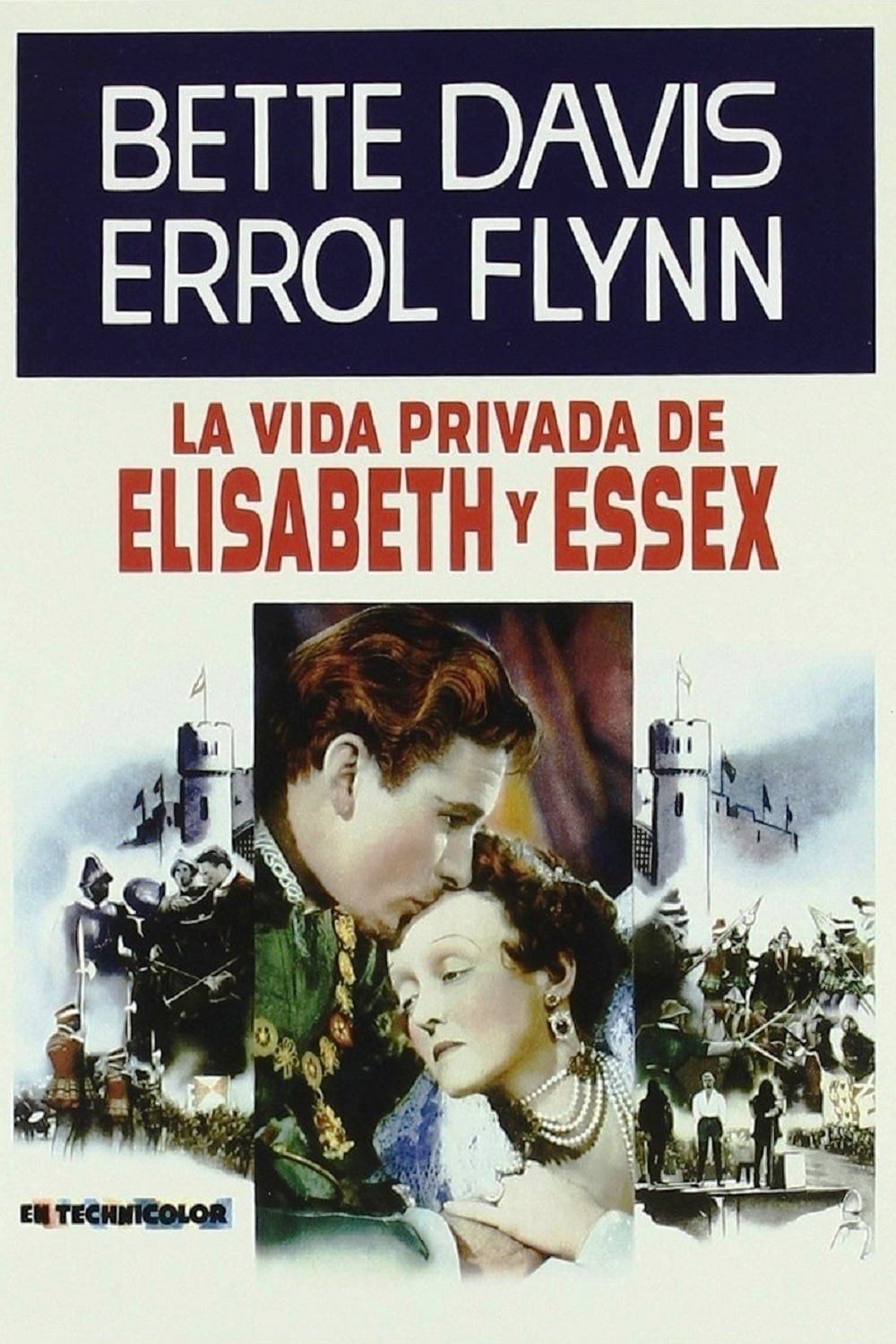 Poster de LA VIDA PRIVADA DE ELISABETH Y ESSEX en español