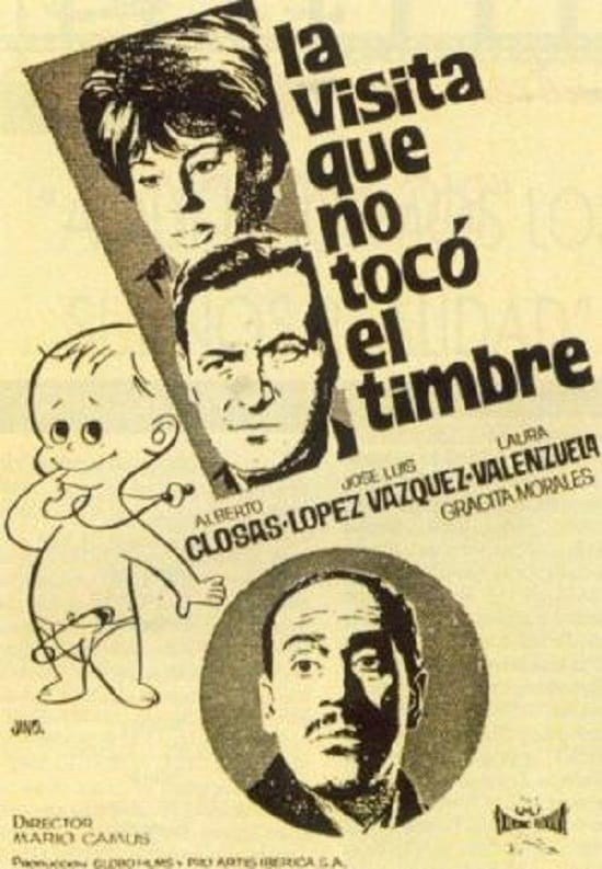 Poster de LA VISITA QUE NO TOCÓ EL TIMBRE en español