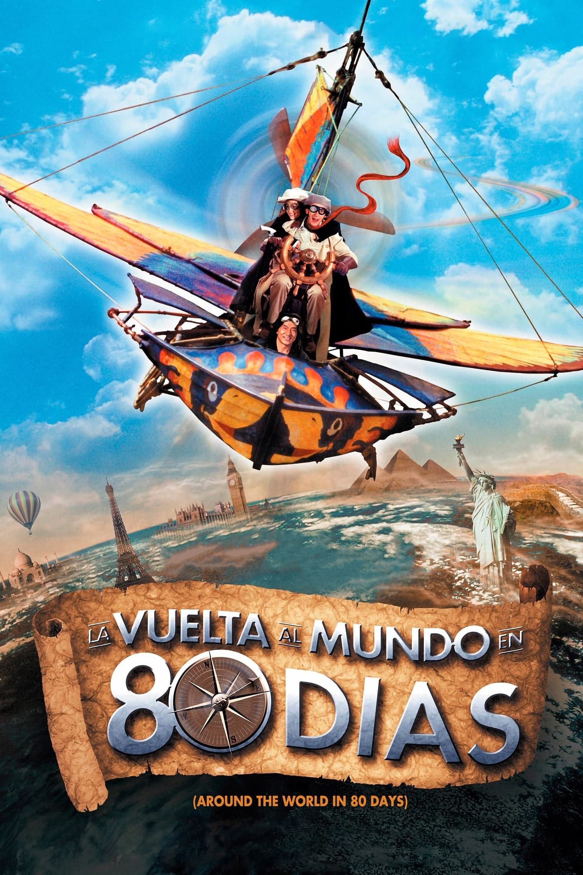 Poster de LA VUELTA AL MUNDO EN 80 DÍAS en español