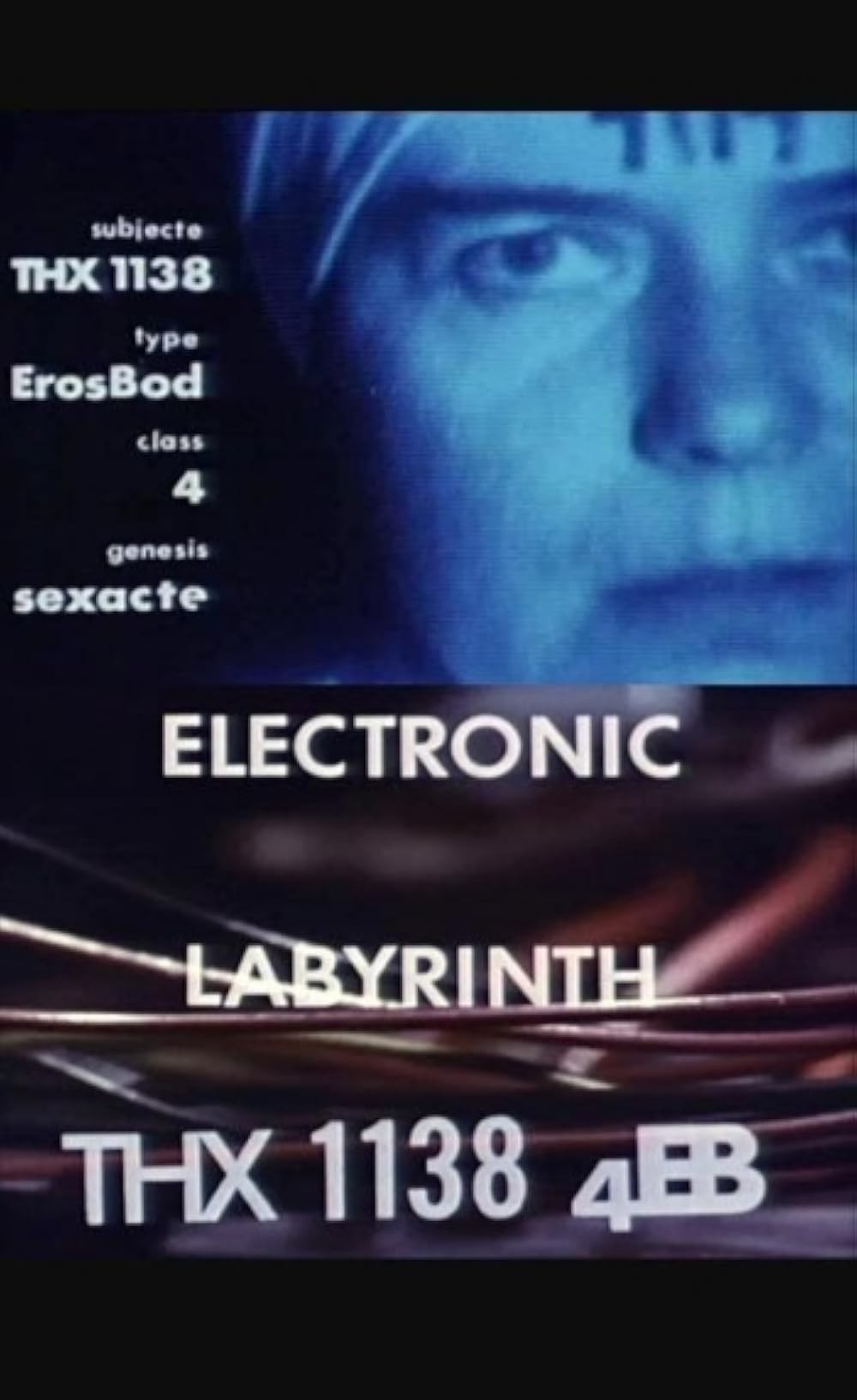 Poster de LABERINTO ELECTRÓNICO THX 1138 4EB