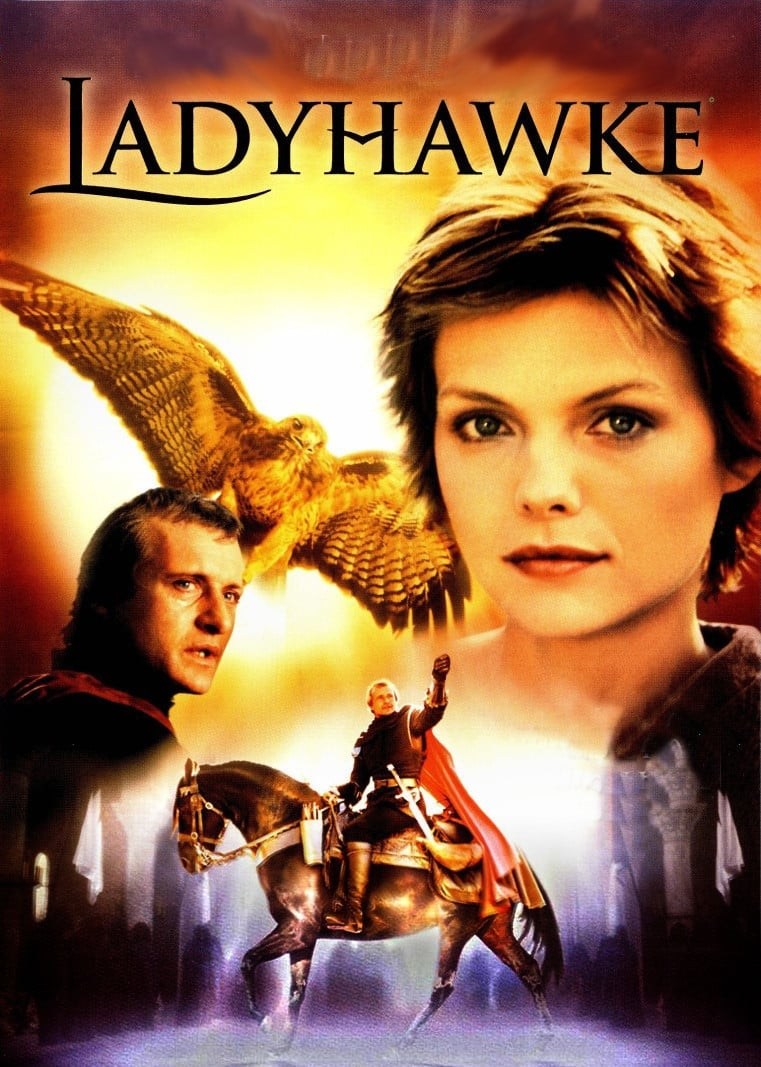 Poster de LADY HALCÓN en inglés