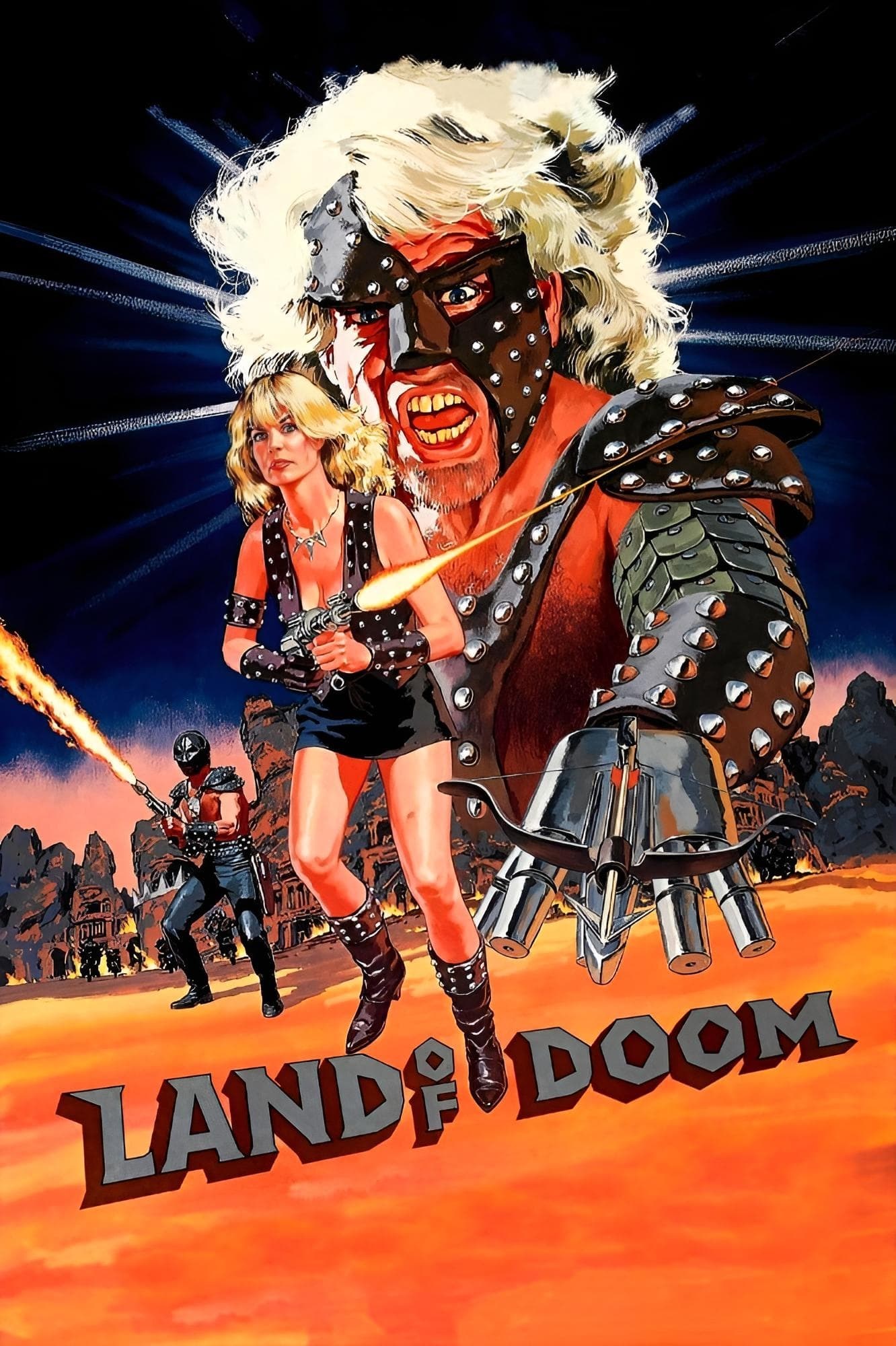 Poster de LAND OF DOOM en inglés