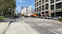 LAPD Provoking Peaceful Black Lives Matter Protesters, Triggering Violence