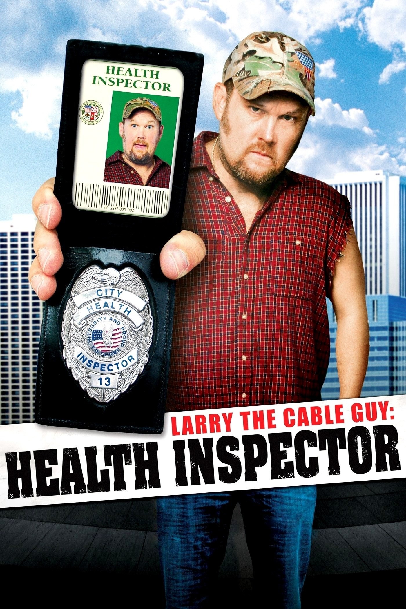 Poster de LARRY THE CABLE GUY: HEALTH INSPECTOR en inglés